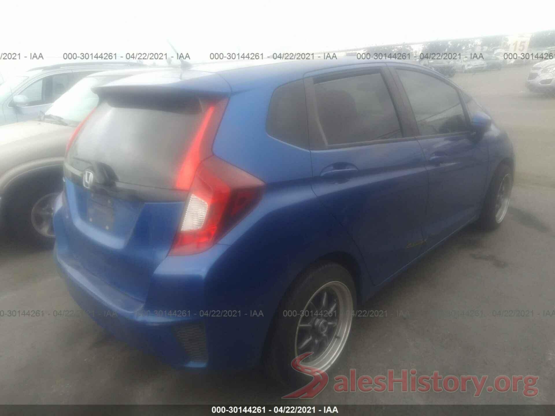 JHMGK5H55GS013507 2016 HONDA FIT