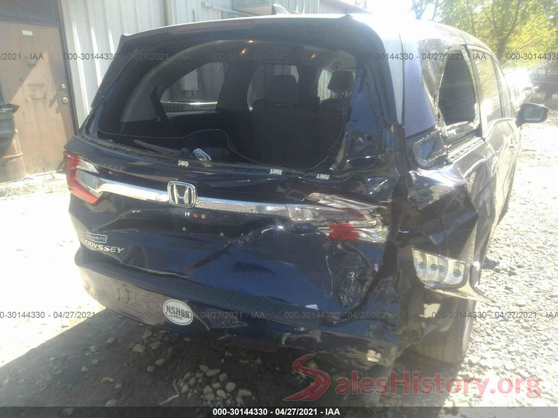 5FNRL6H50JB051874 2018 HONDA ODYSSEY