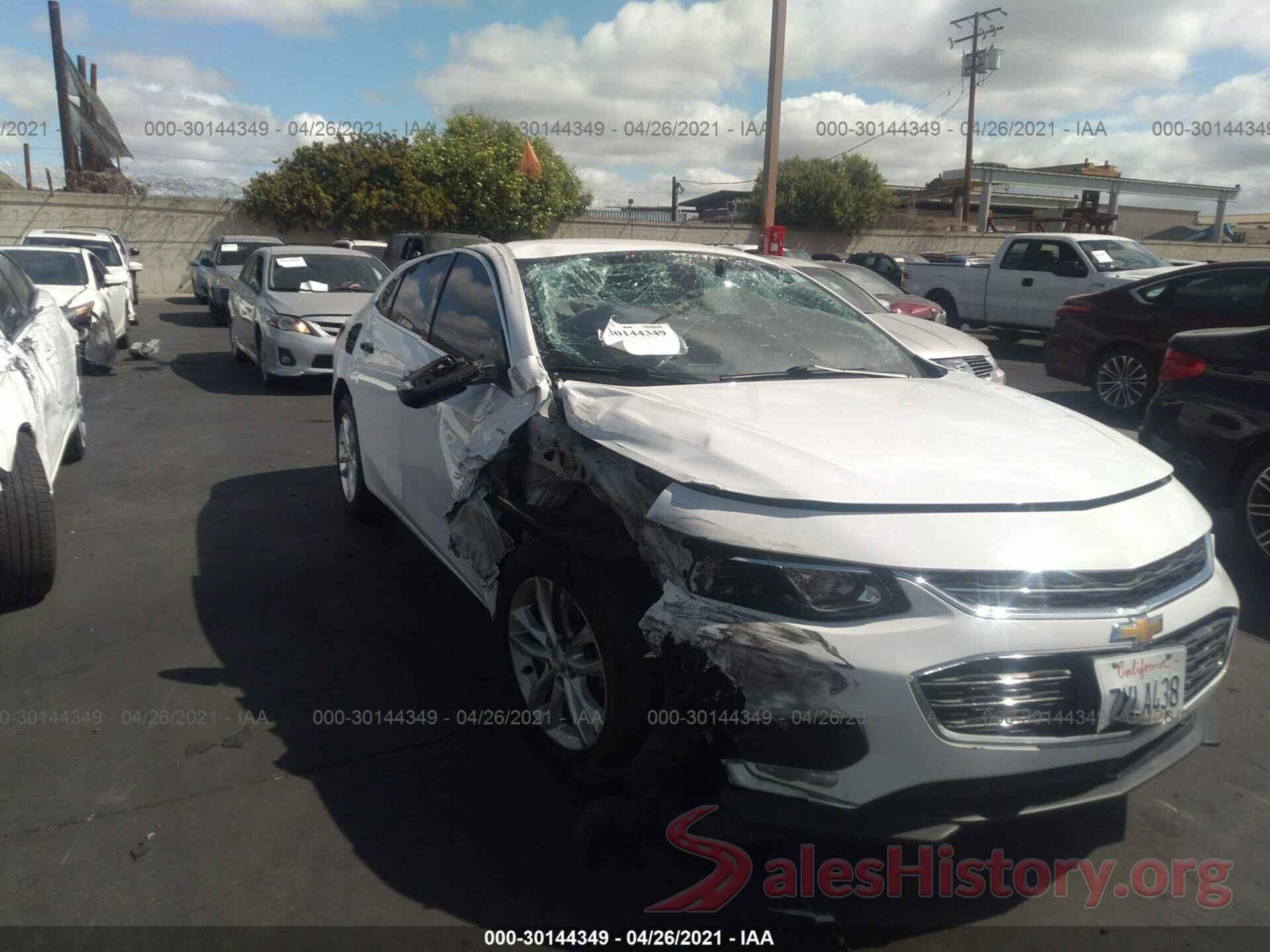 1G1ZE5ST0HF225422 2017 CHEVROLET MALIBU