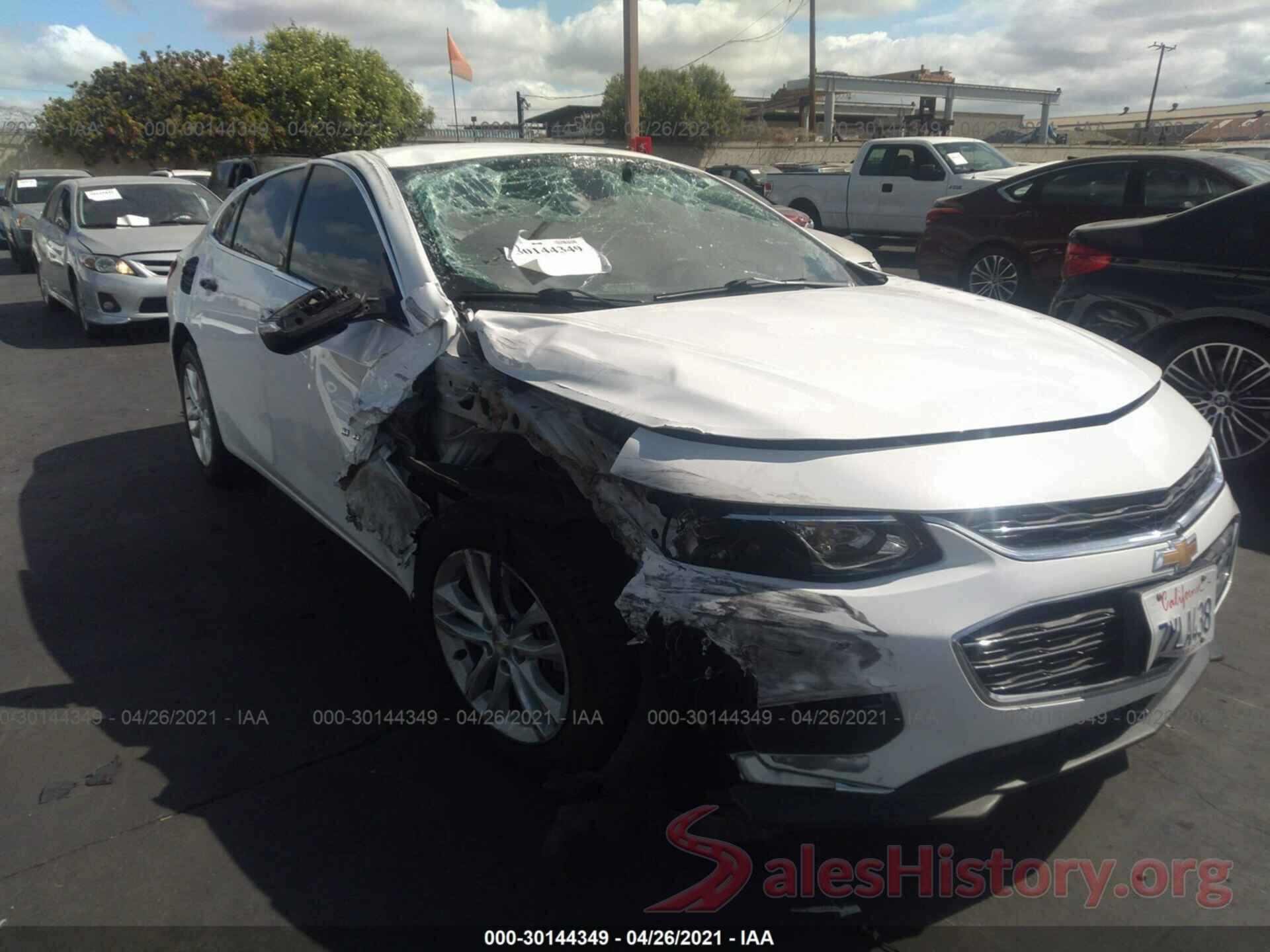 1G1ZE5ST0HF225422 2017 CHEVROLET MALIBU