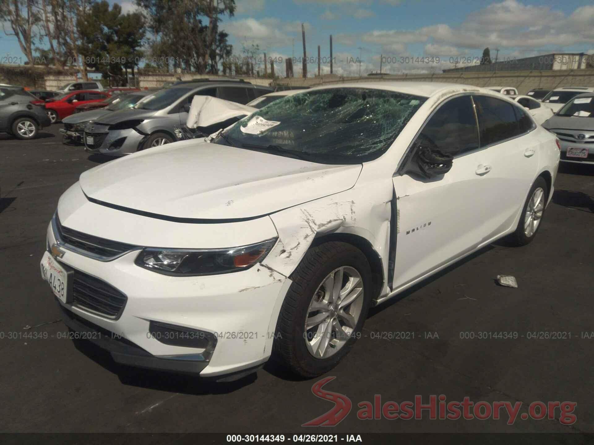 1G1ZE5ST0HF225422 2017 CHEVROLET MALIBU