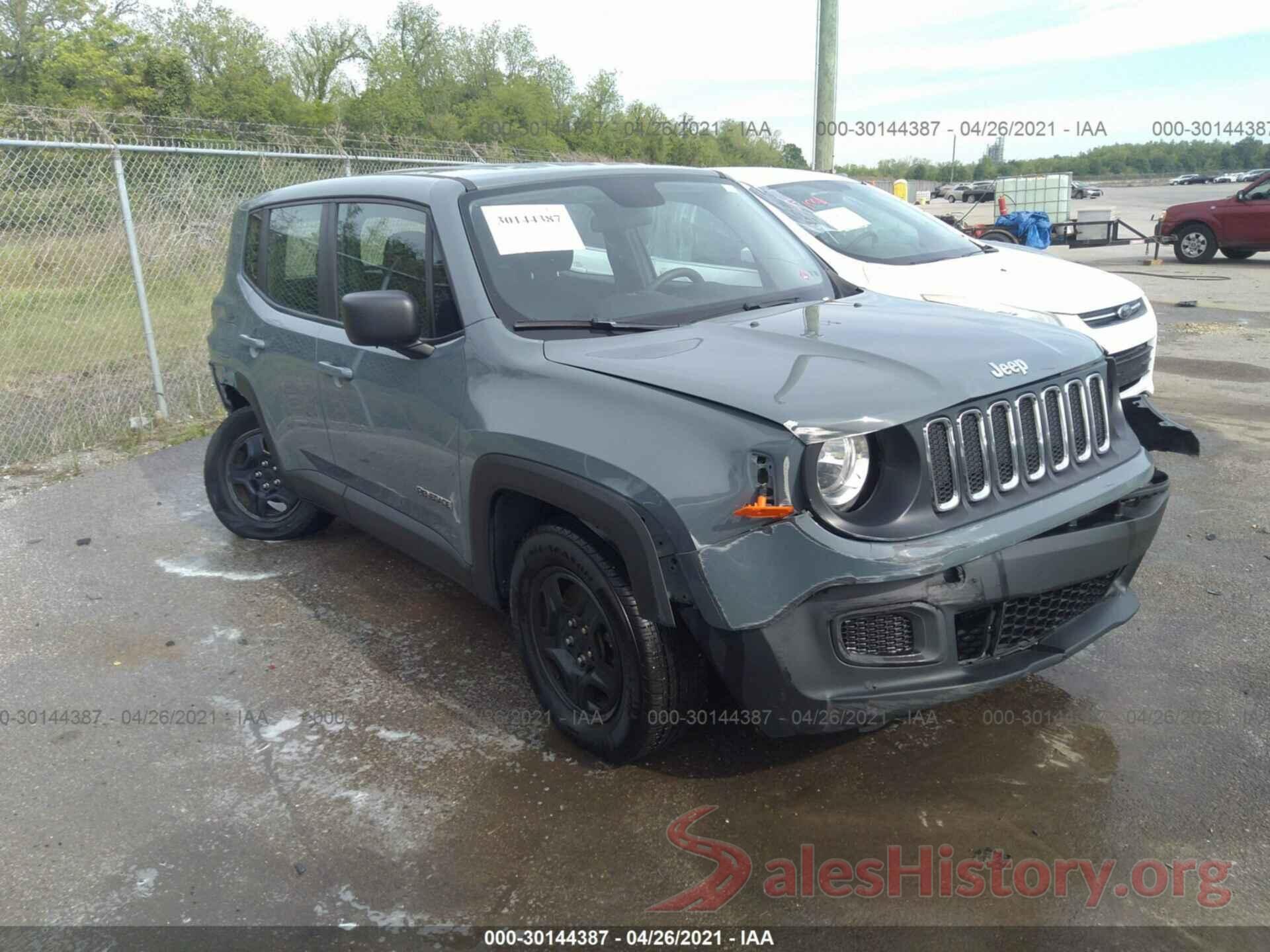 ZACCJAAB8HPF18976 2017 JEEP RENEGADE