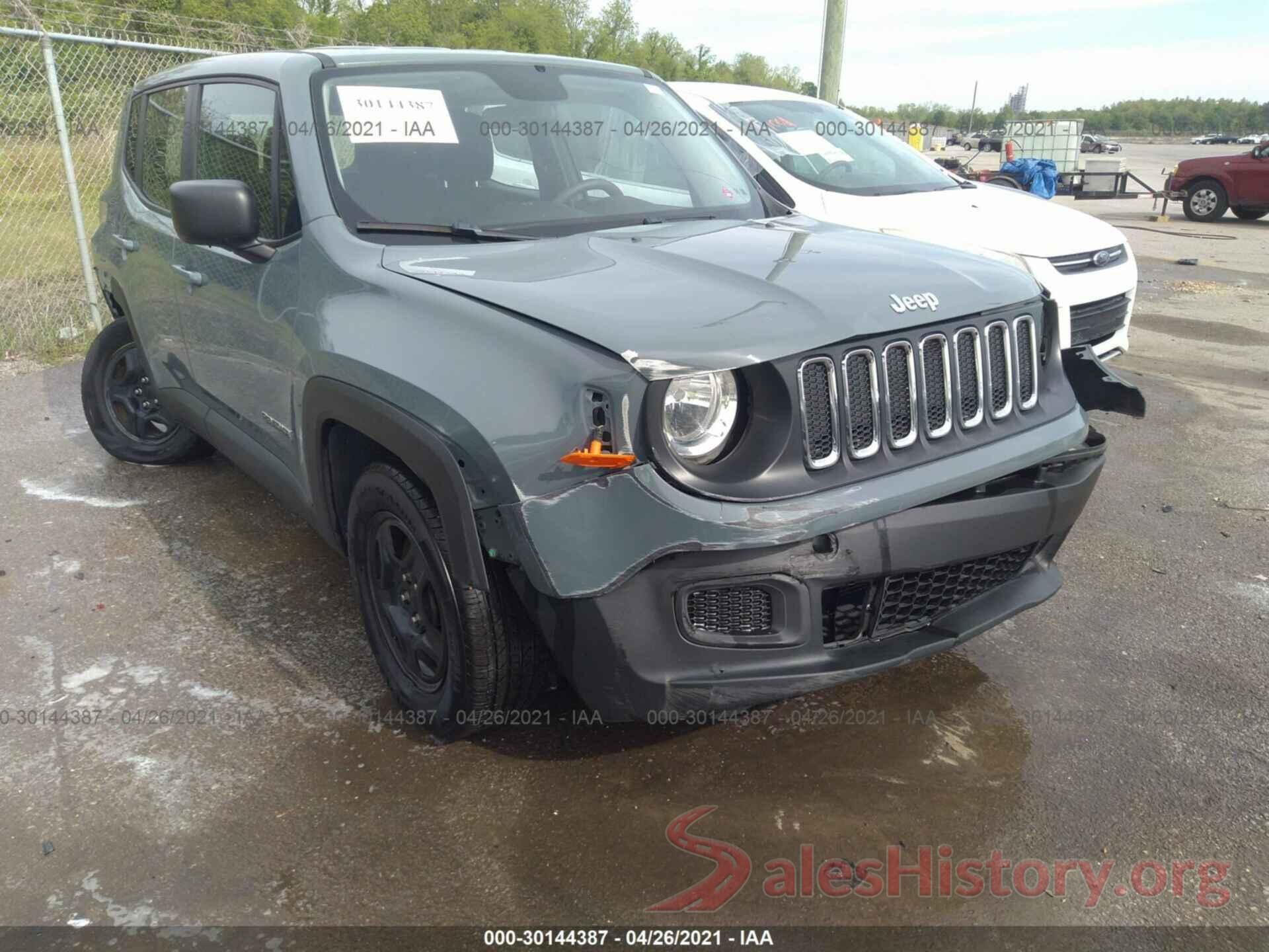 ZACCJAAB8HPF18976 2017 JEEP RENEGADE