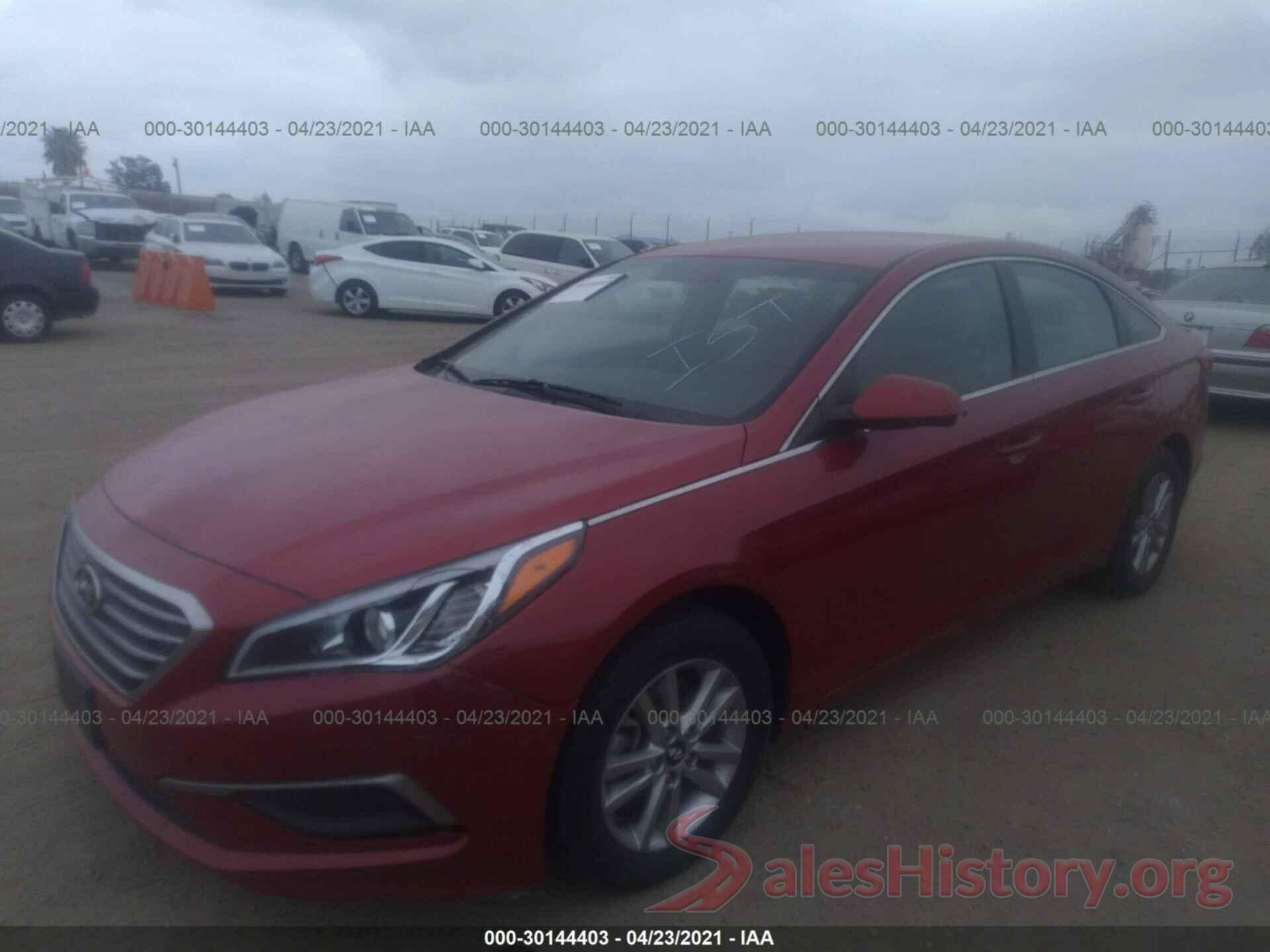 5NPE24AF5HH542025 2017 HYUNDAI SONATA