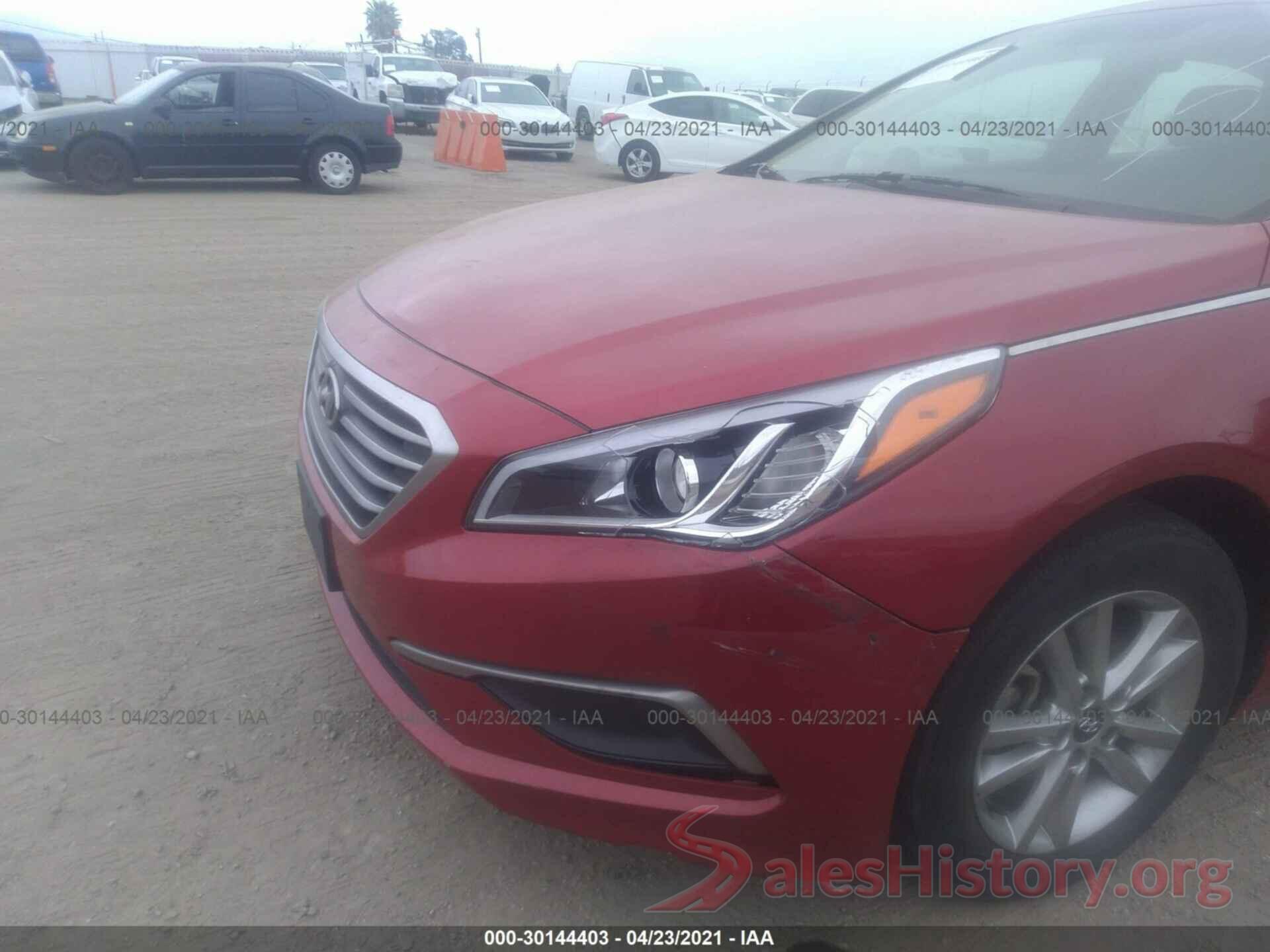 5NPE24AF5HH542025 2017 HYUNDAI SONATA