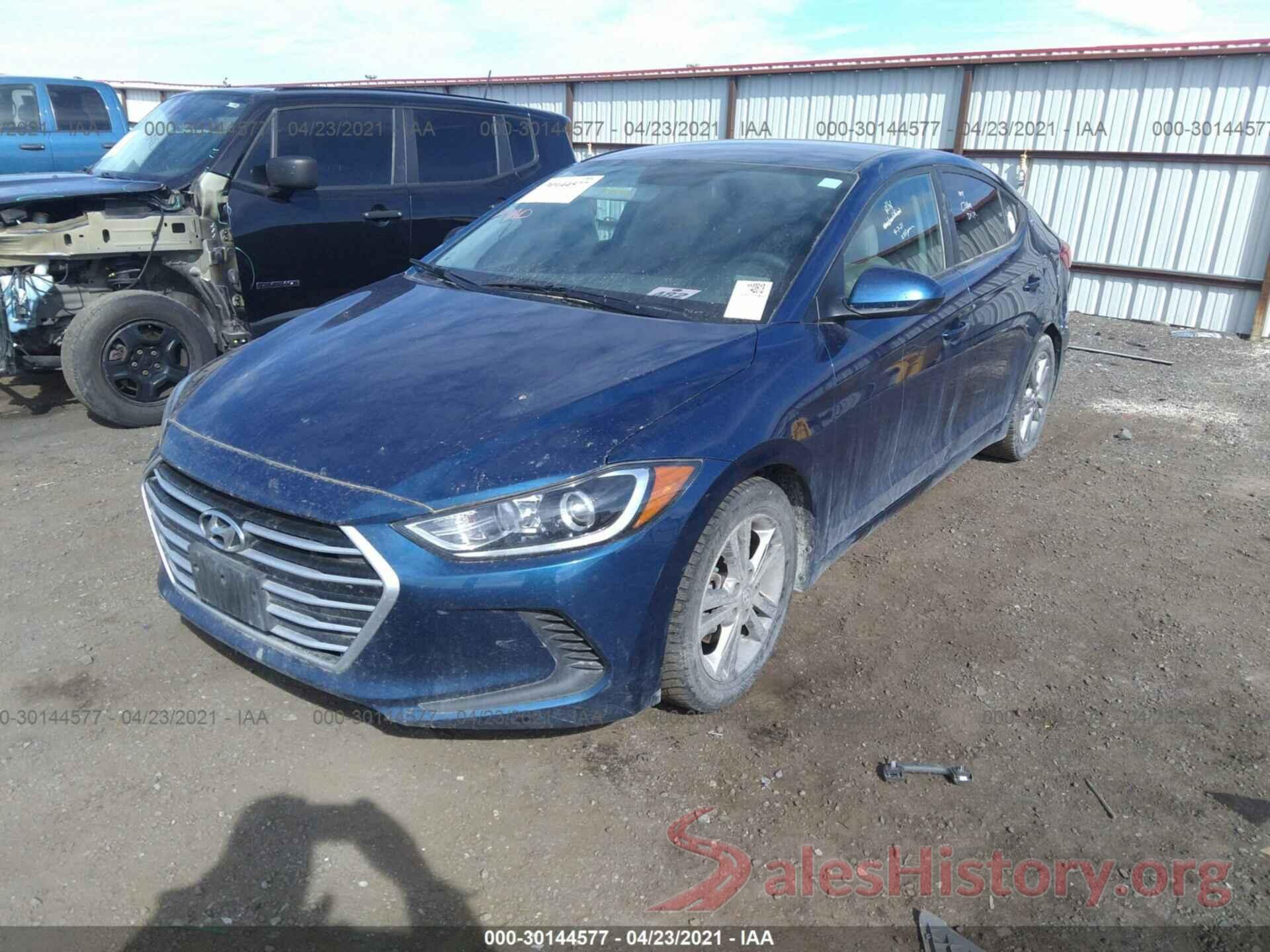 5NPD84LF5HH117962 2017 HYUNDAI ELANTRA