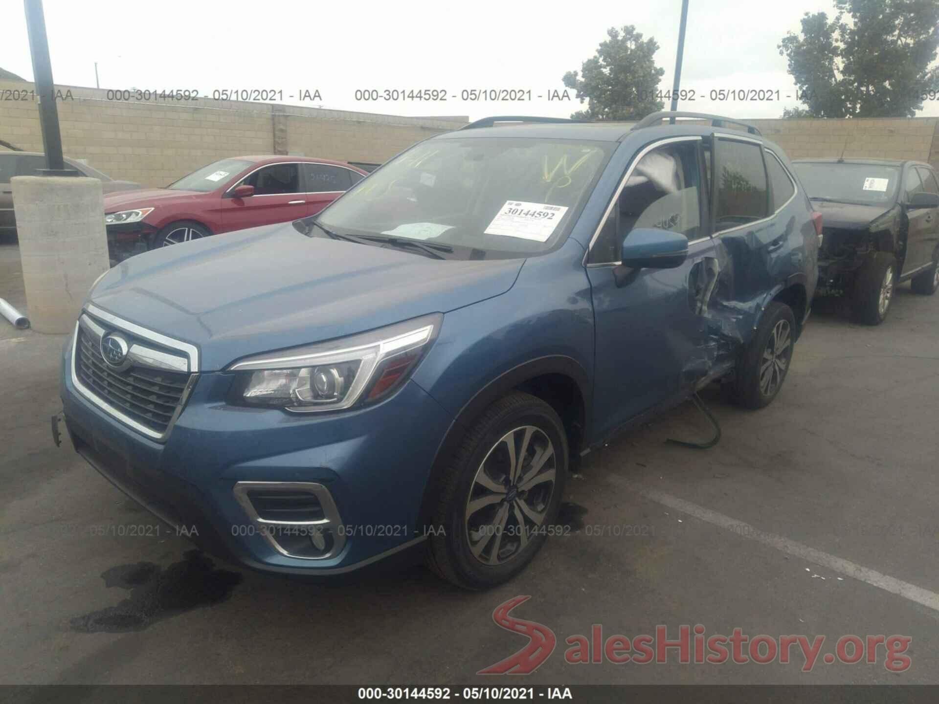 JF2SKAUC0KH418285 2019 SUBARU FORESTER