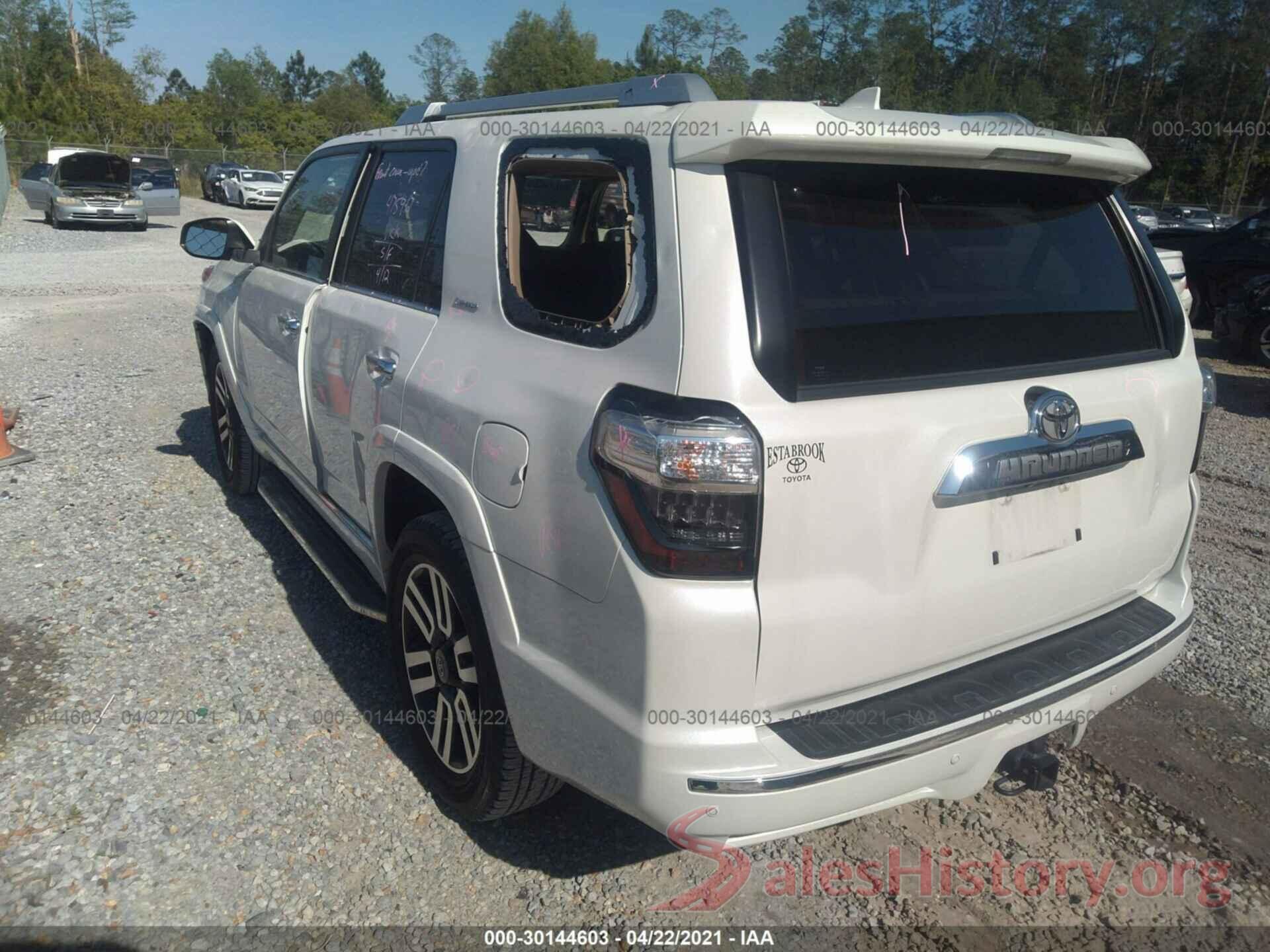 JTEZU5JR5G5145467 2016 TOYOTA 4RUNNER