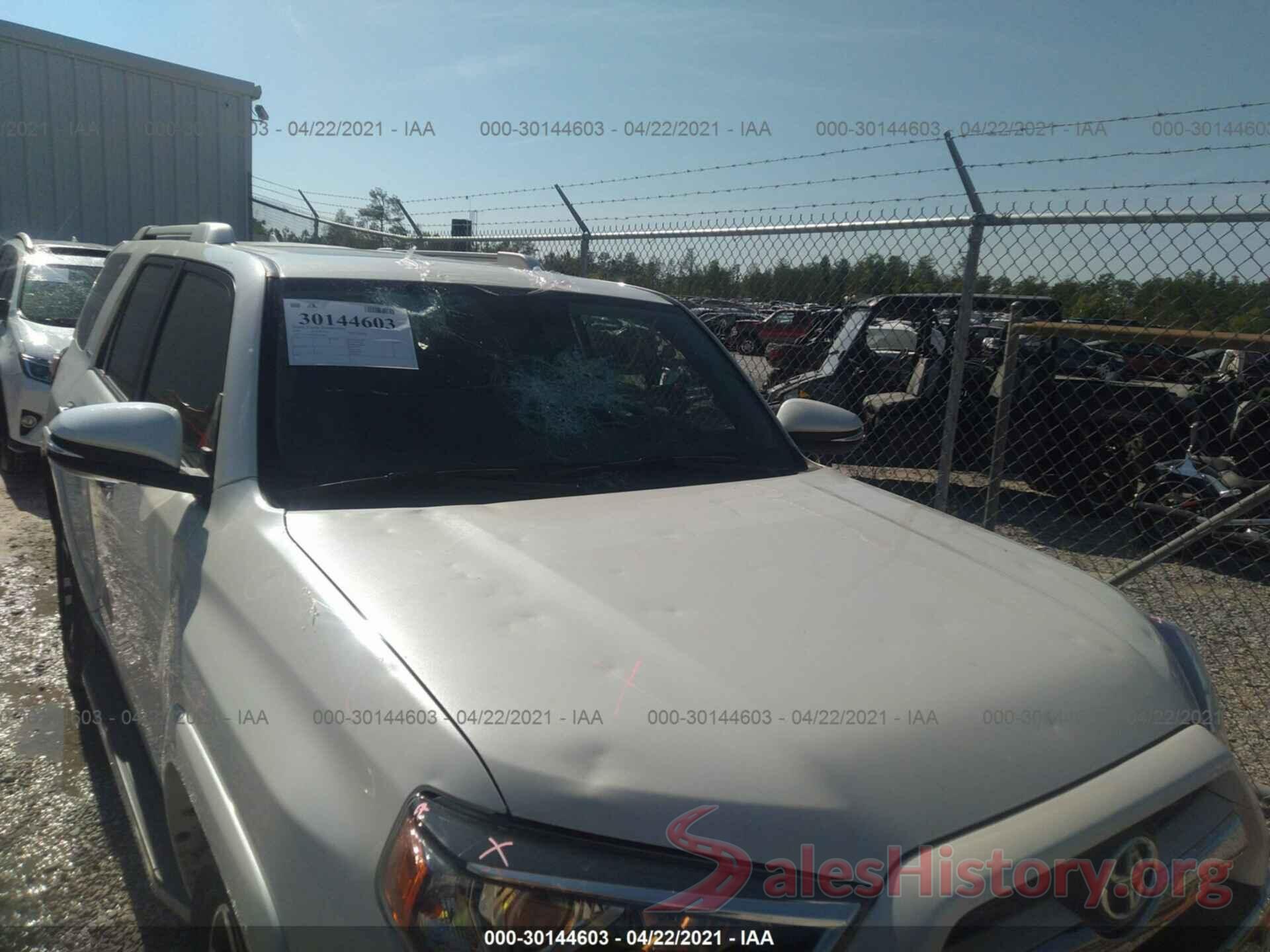 JTEZU5JR5G5145467 2016 TOYOTA 4RUNNER