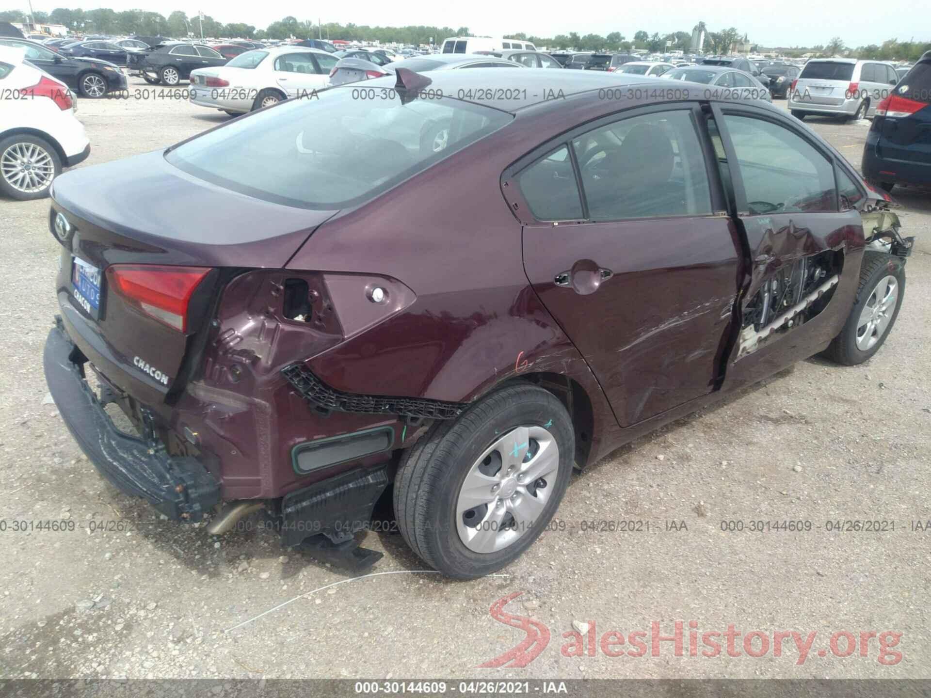 3KPFK4A79HE102651 2017 KIA FORTE