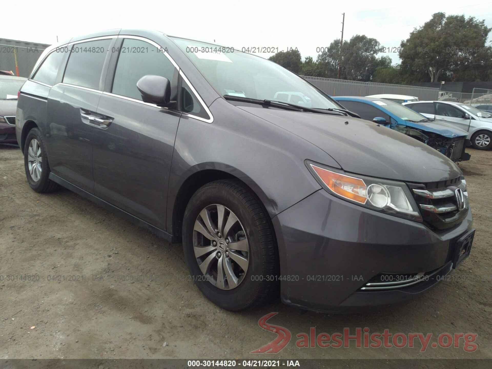 5FNRL5H37GB040985 2016 HONDA ODYSSEY