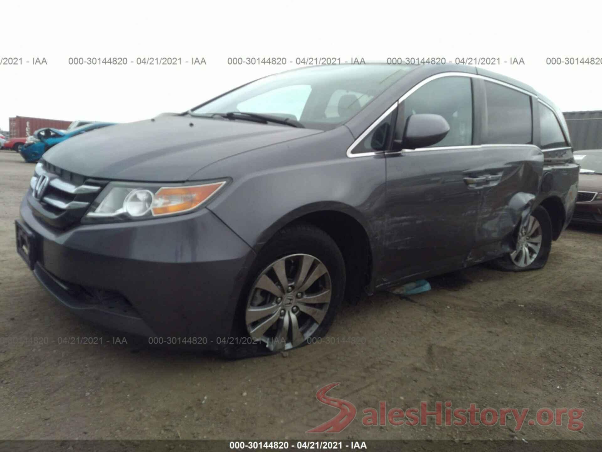 5FNRL5H37GB040985 2016 HONDA ODYSSEY