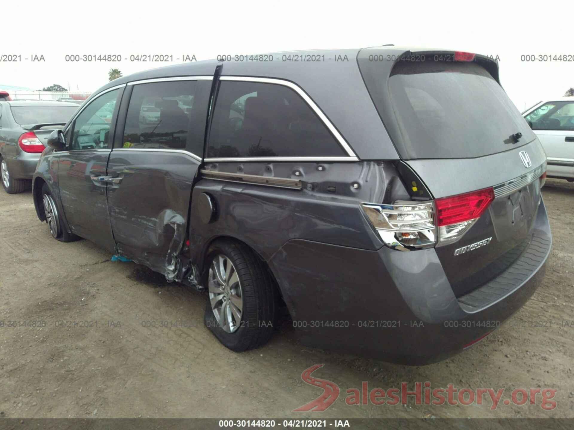 5FNRL5H37GB040985 2016 HONDA ODYSSEY