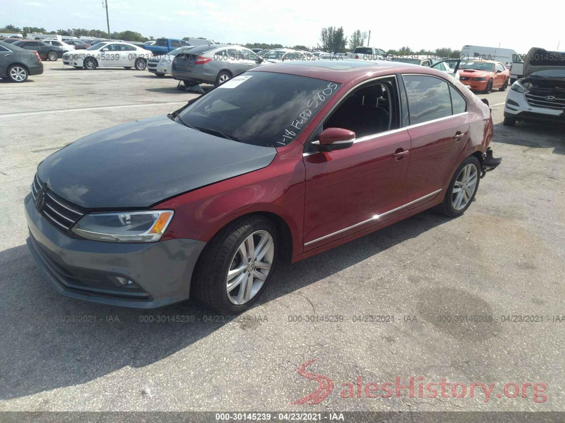 3VWL17AJ4HM245805 2017 VOLKSWAGEN JETTA