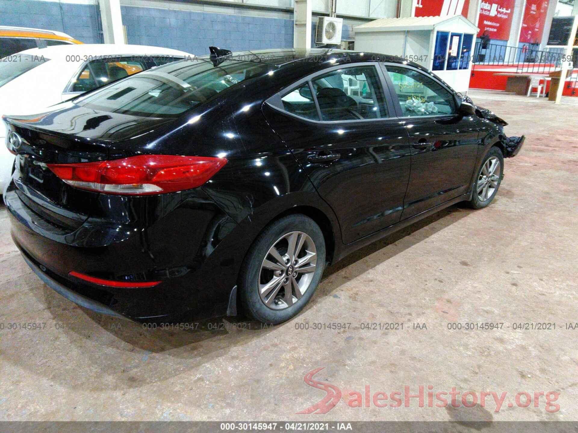 KMHD84LF7JU615989 2018 HYUNDAI ELANTRA