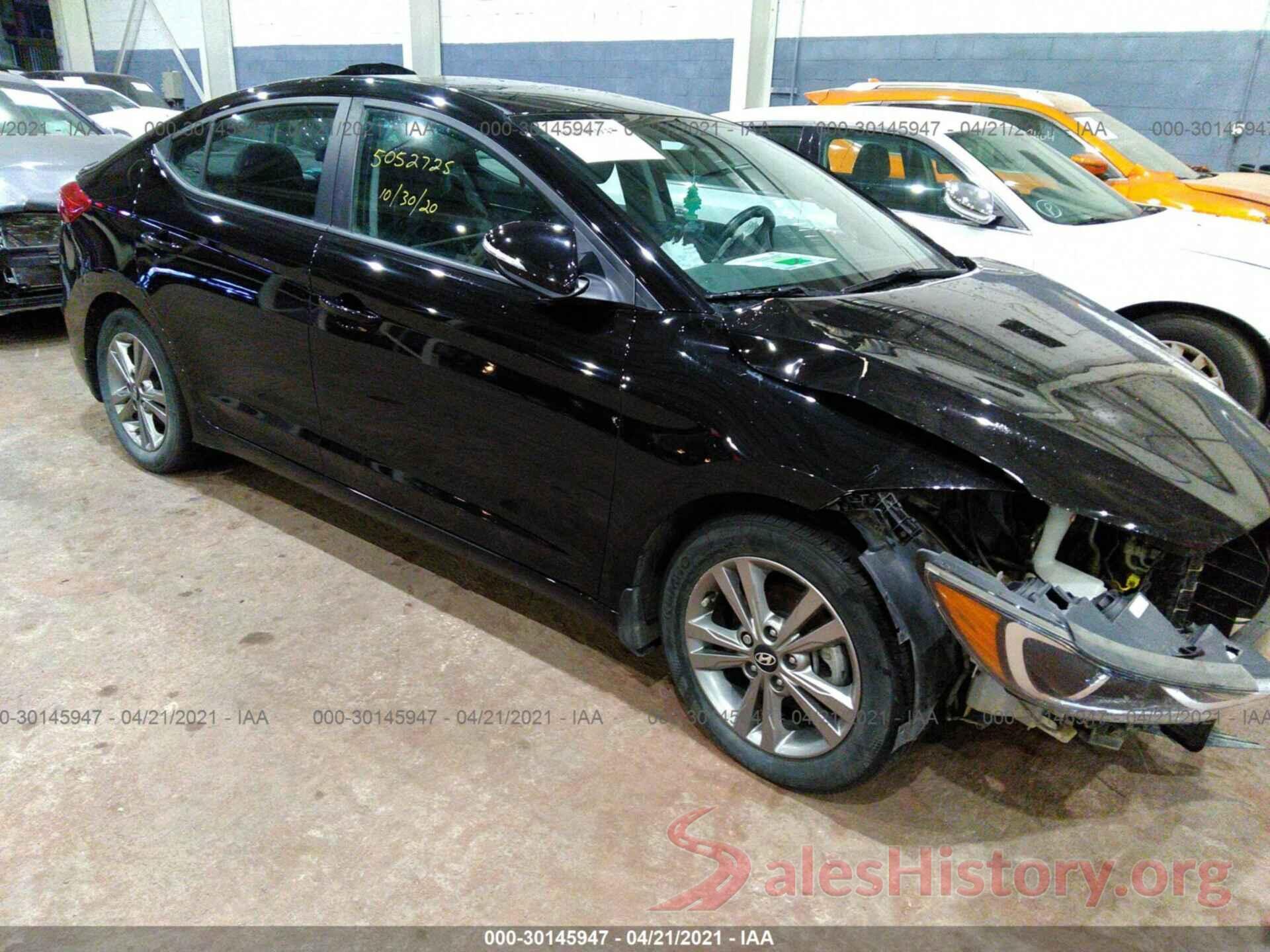 KMHD84LF7JU615989 2018 HYUNDAI ELANTRA