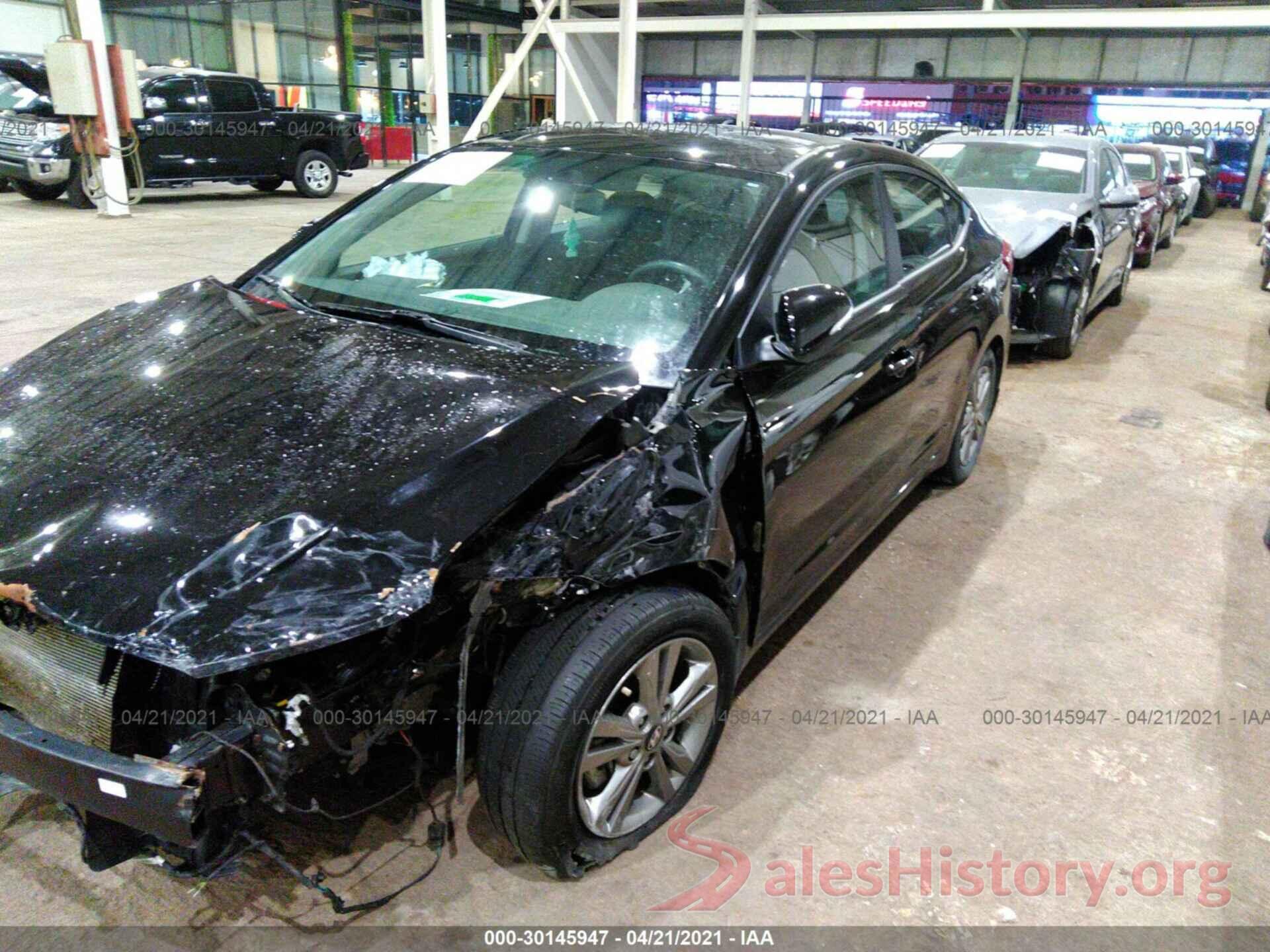 KMHD84LF7JU615989 2018 HYUNDAI ELANTRA