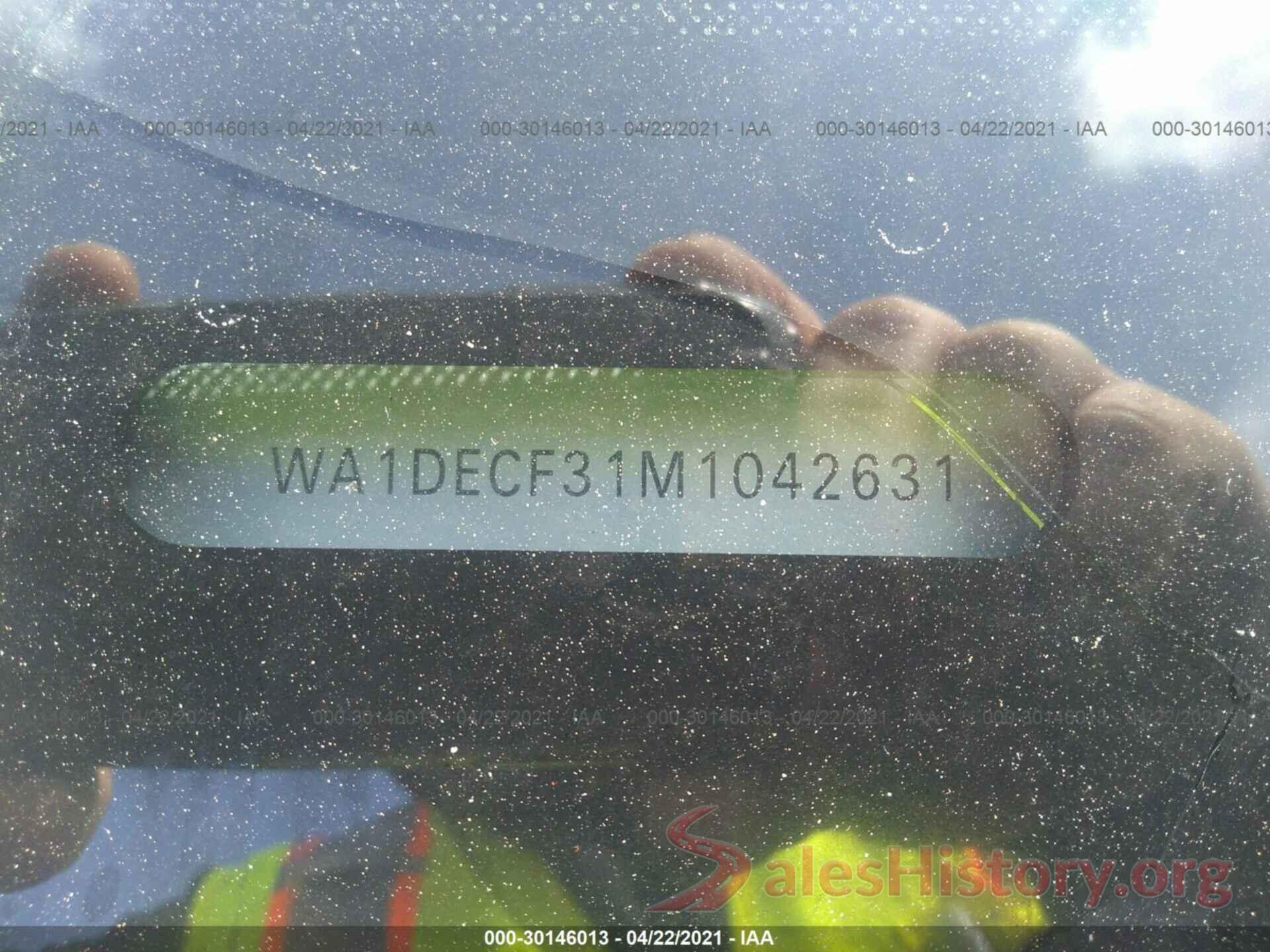 WA1DECF31M1042631 2021 AUDI Q3