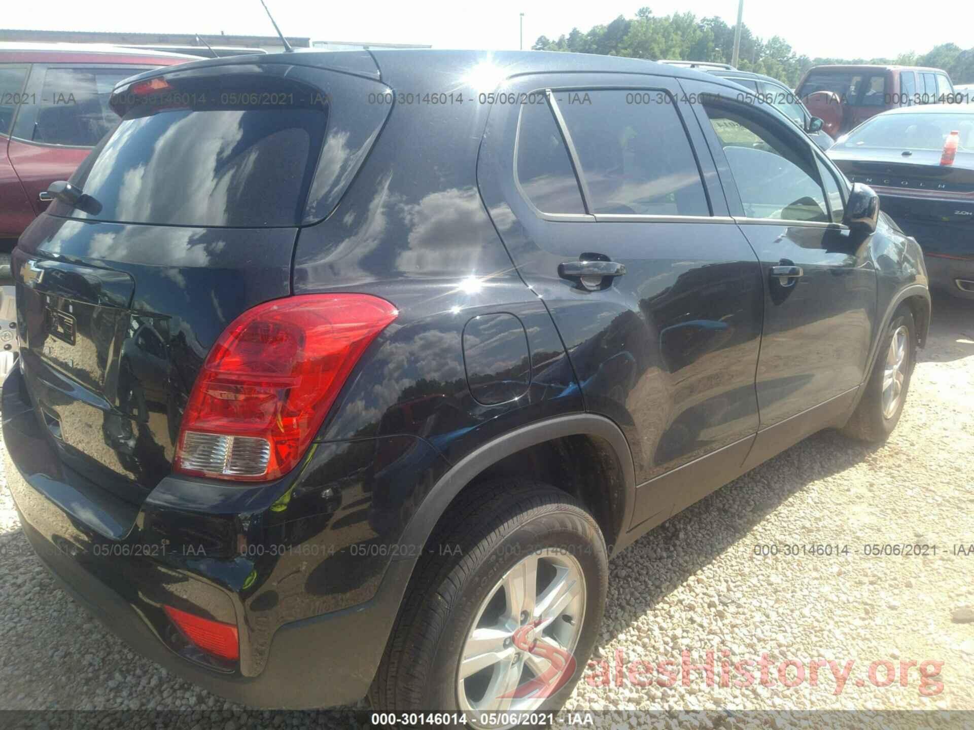 KL7CJKSB8MB335924 2021 CHEVROLET TRAX