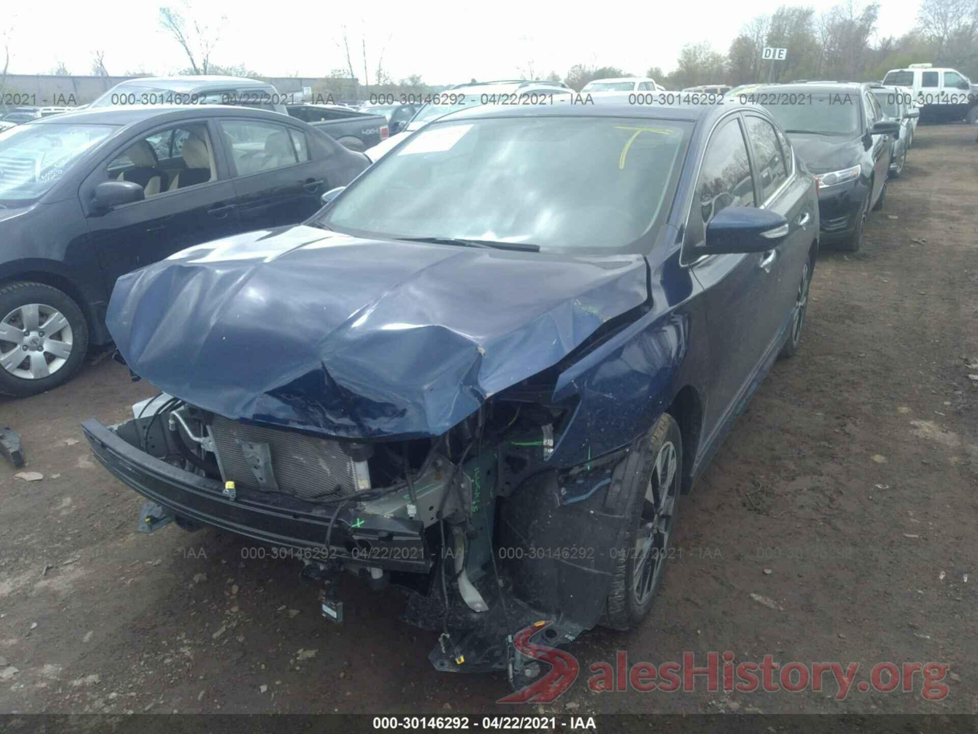 3N1AB7AP8KY220016 2019 NISSAN SENTRA