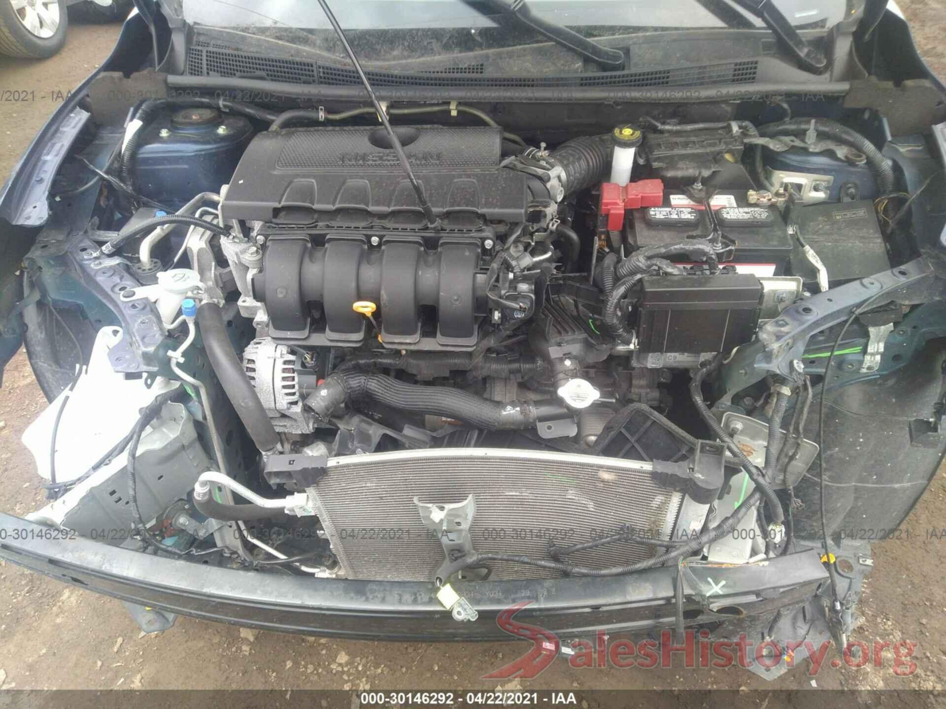 3N1AB7AP8KY220016 2019 NISSAN SENTRA