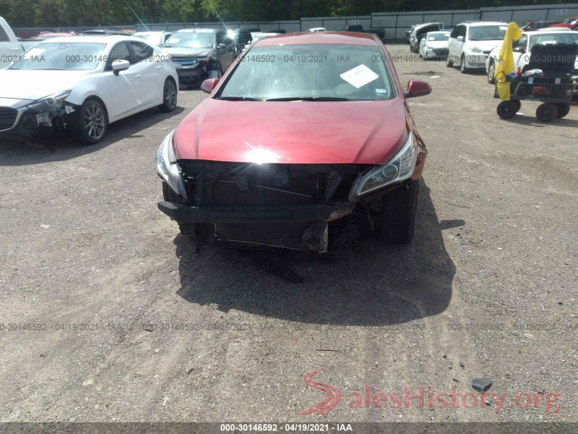 5NPE24AF4GH402644 2016 HYUNDAI SONATA