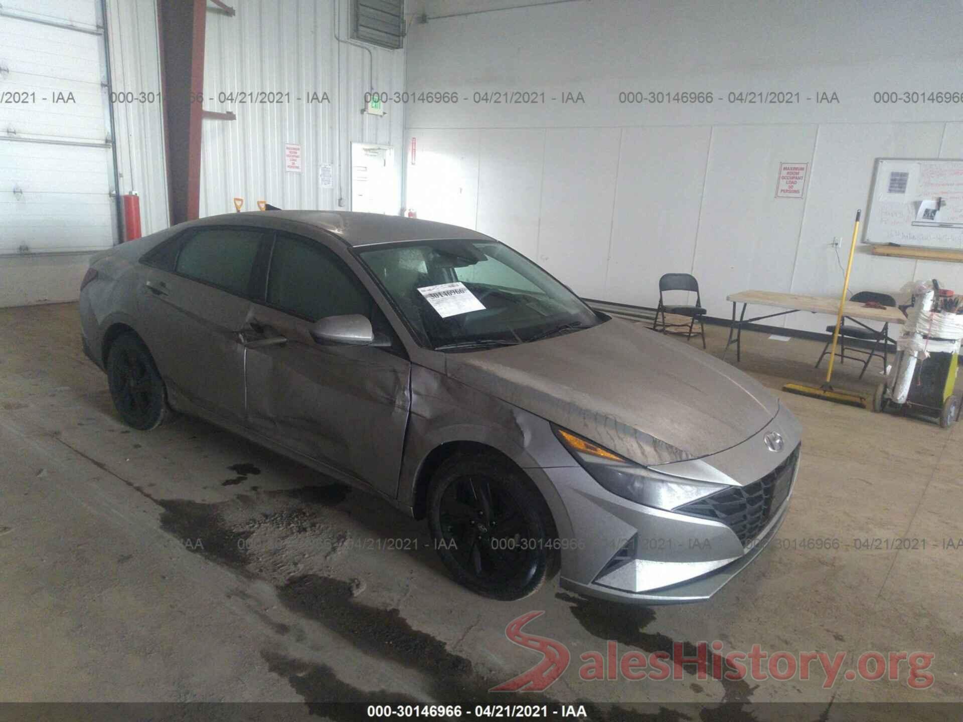 5NPLM4AG0MH010220 2021 HYUNDAI ELANTRA