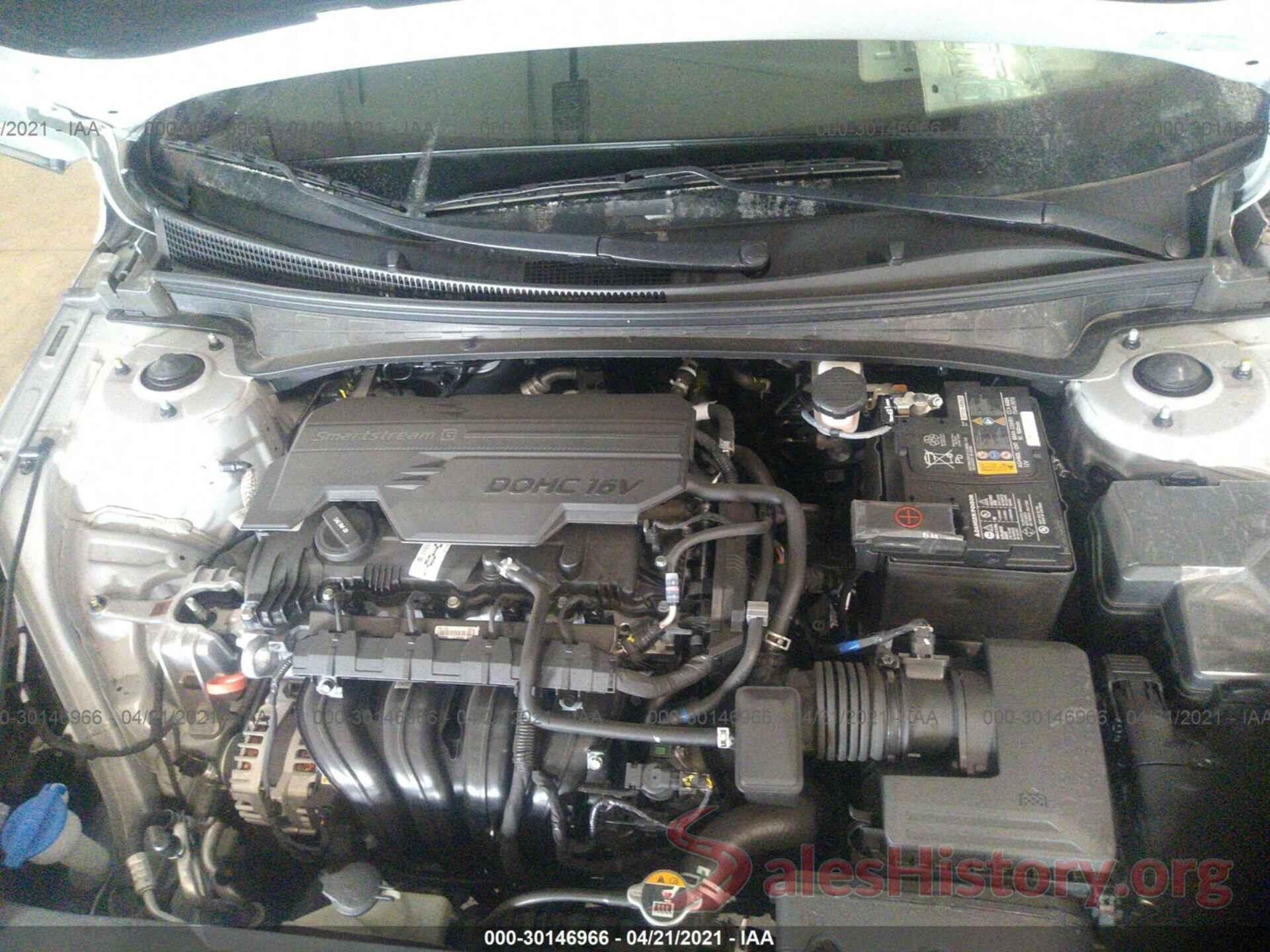 5NPLM4AG0MH010220 2021 HYUNDAI ELANTRA