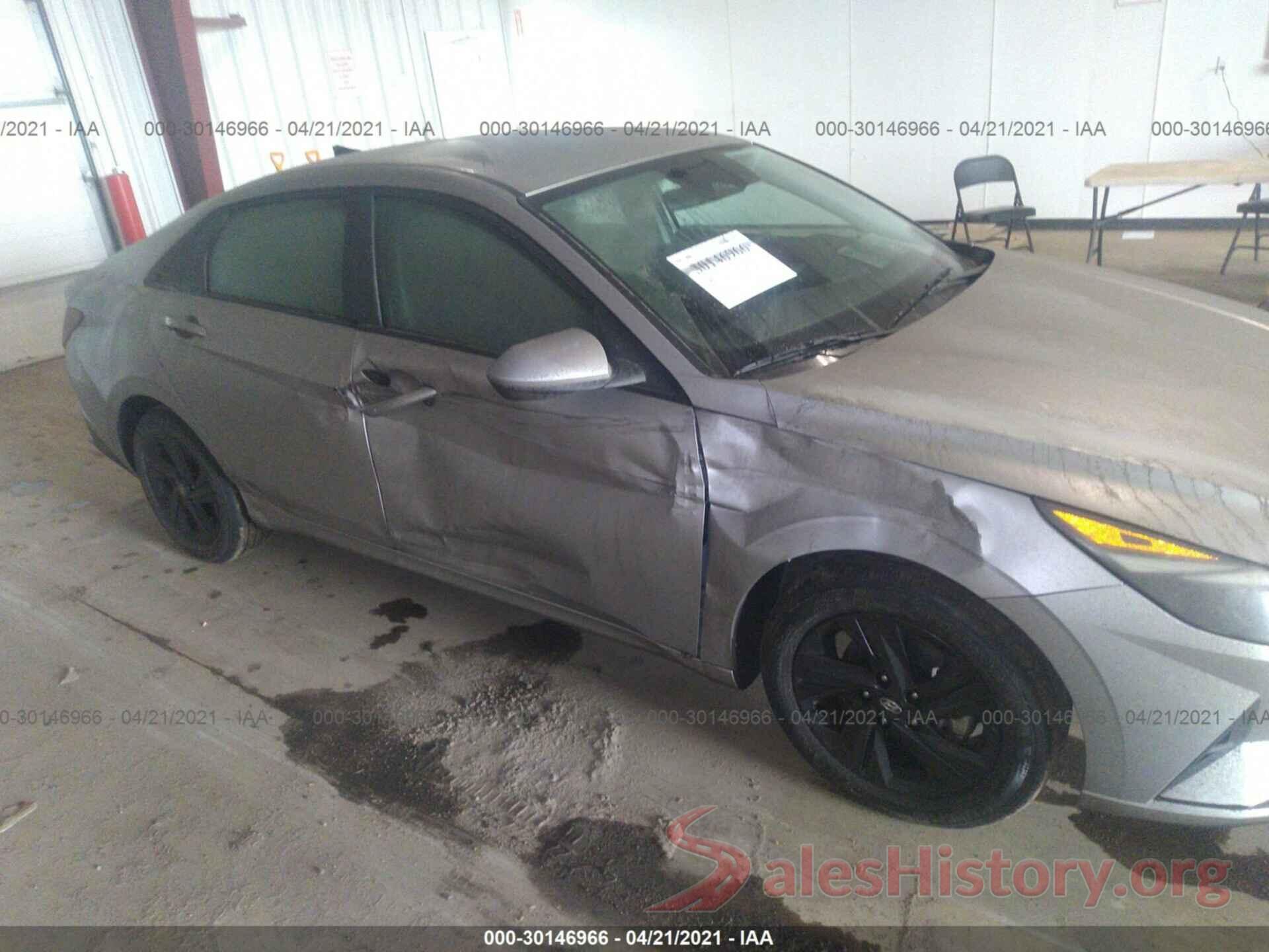 5NPLM4AG0MH010220 2021 HYUNDAI ELANTRA