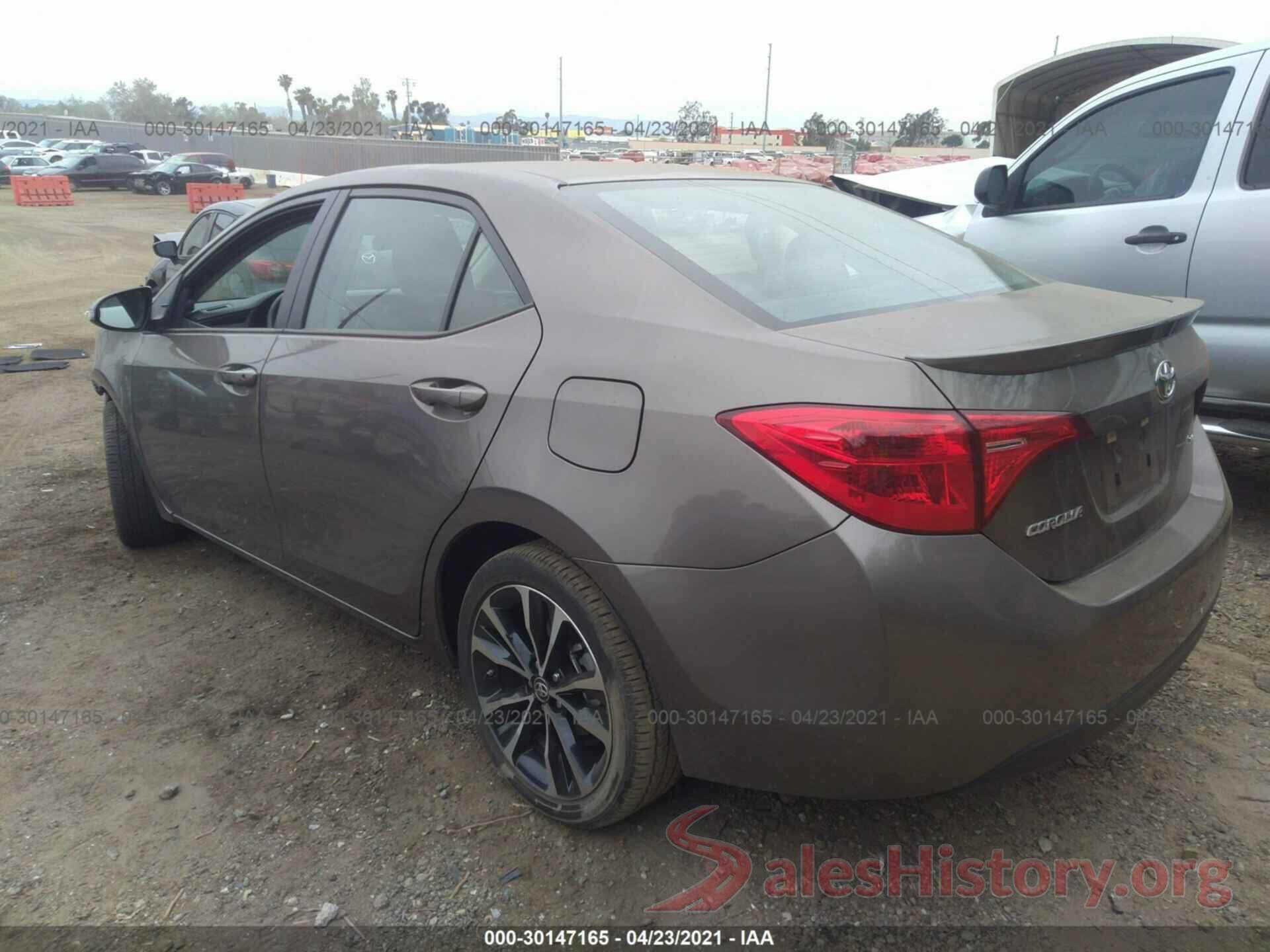 5YFBURHE3HP711162 2017 TOYOTA COROLLA