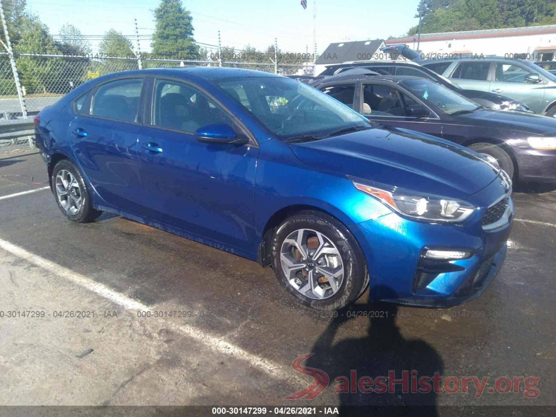 3KPF24AD5LE167401 2020 KIA FORTE