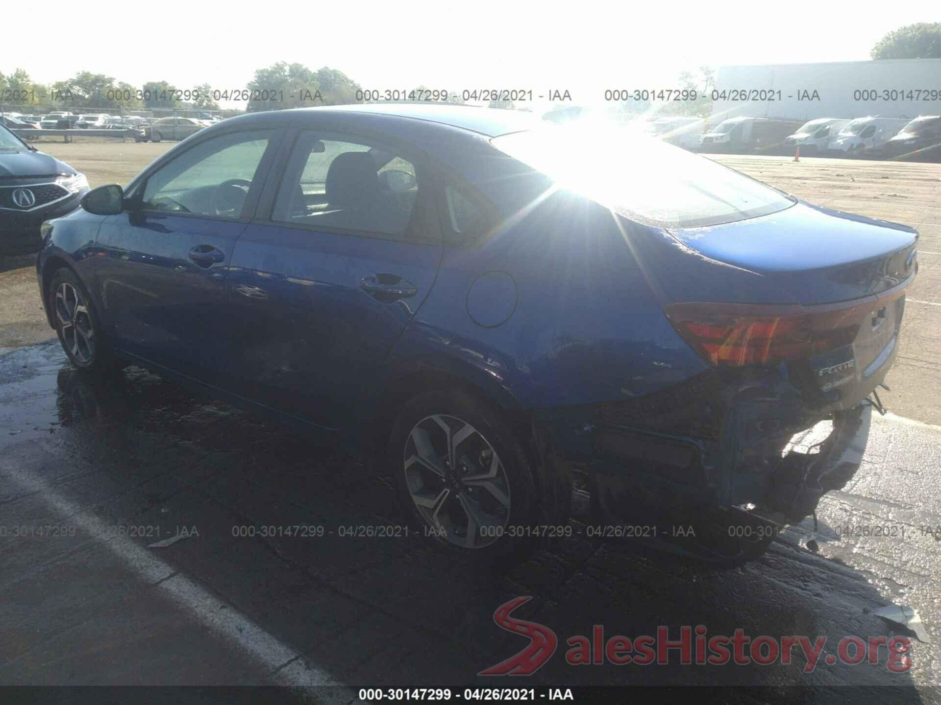 3KPF24AD5LE167401 2020 KIA FORTE