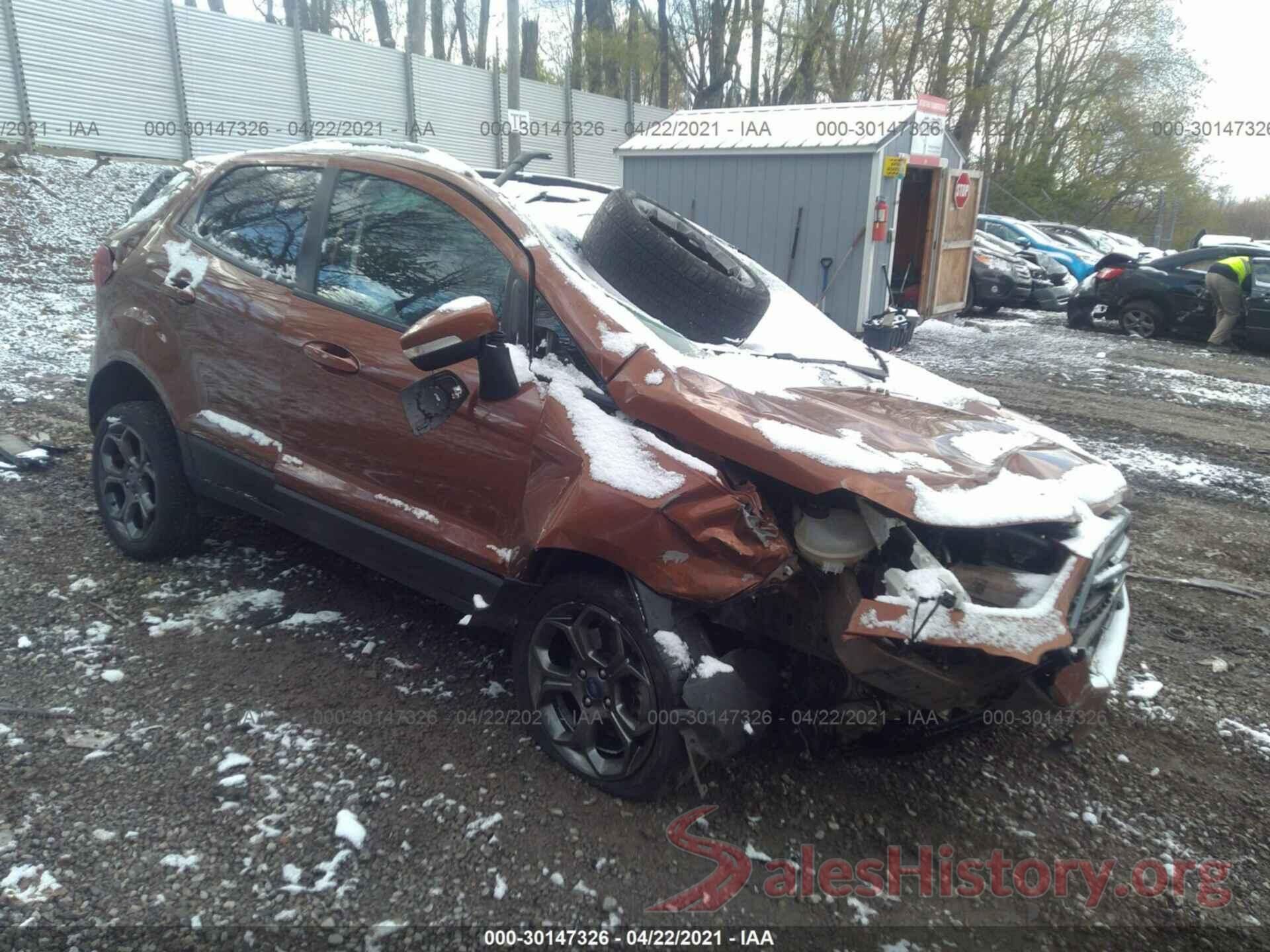 MAJ6P1CL7JC206102 2018 FORD ECOSPORT