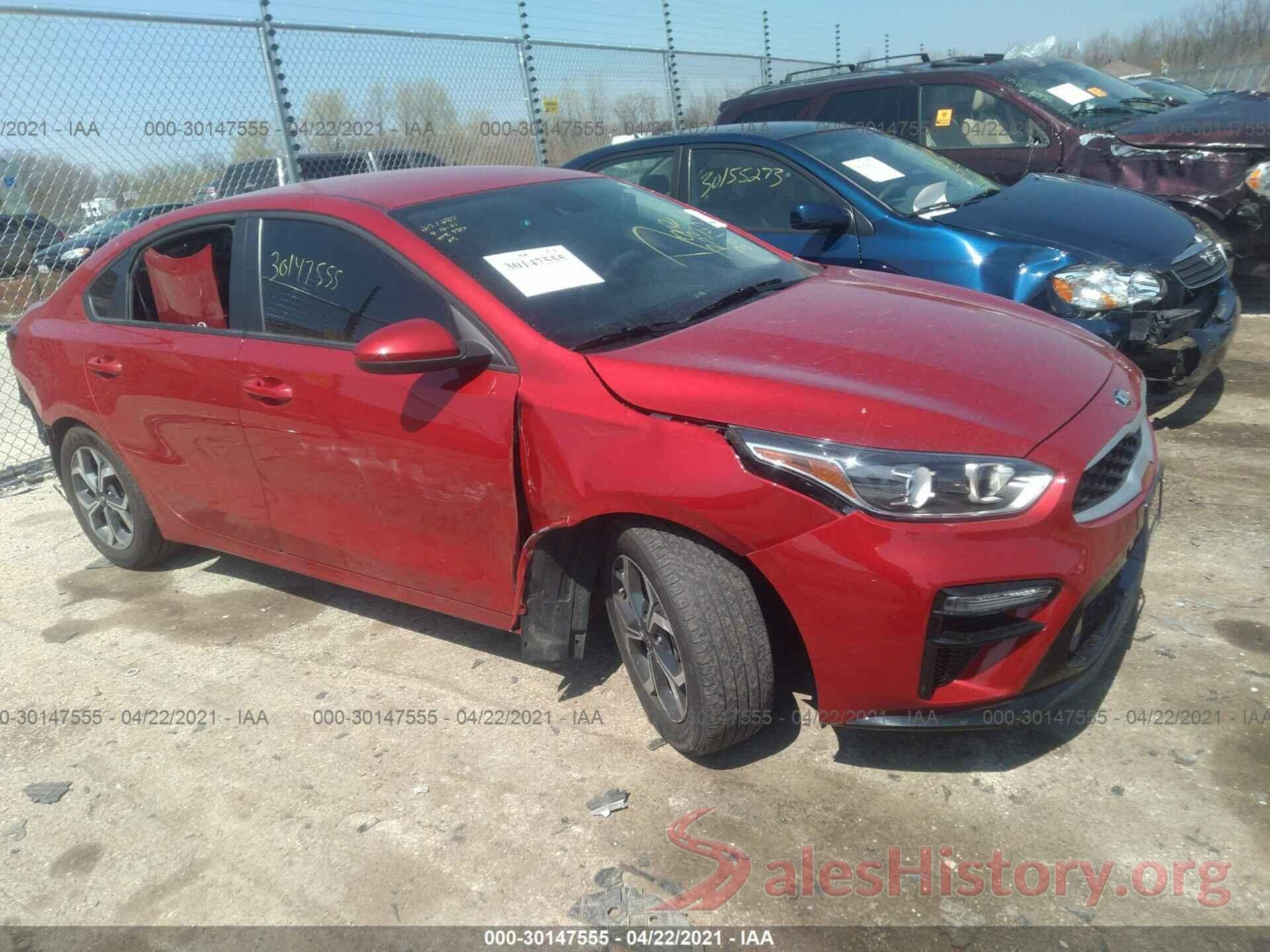 3KPF24AD1KE073854 2019 KIA FORTE