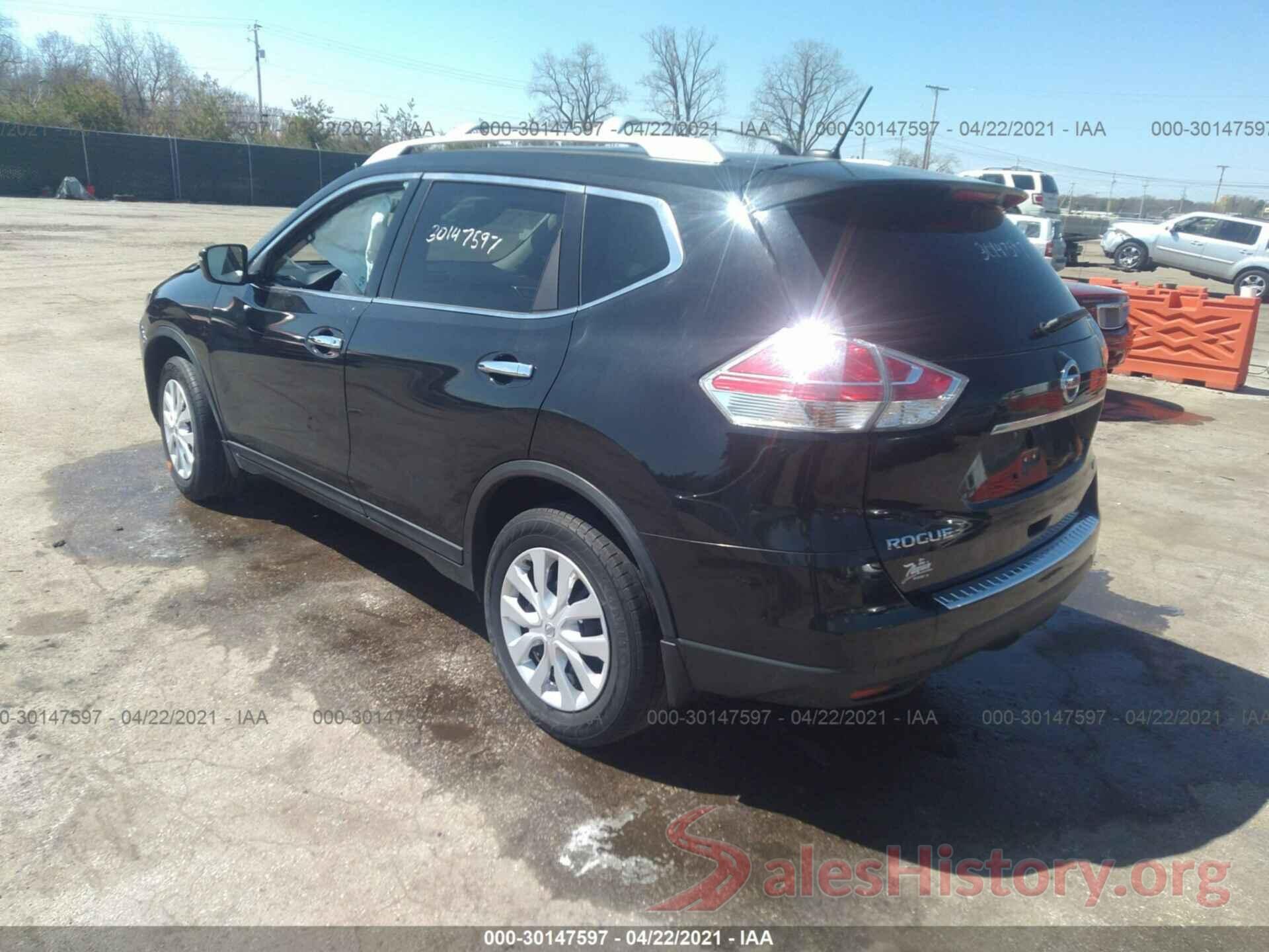 KNMAT2MV2GP730961 2016 NISSAN ROGUE