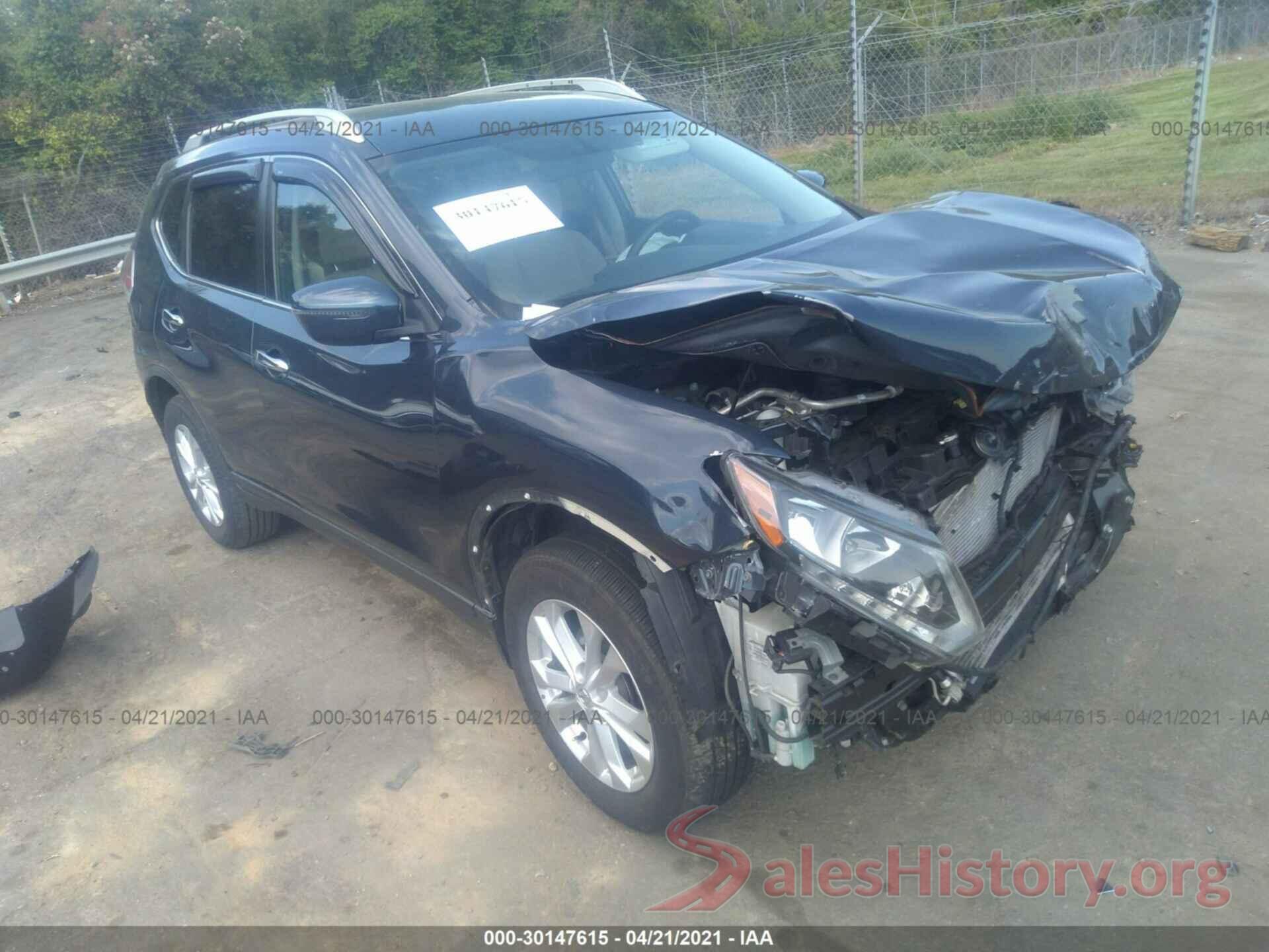 KNMAT2MVXGP682724 2016 NISSAN ROGUE