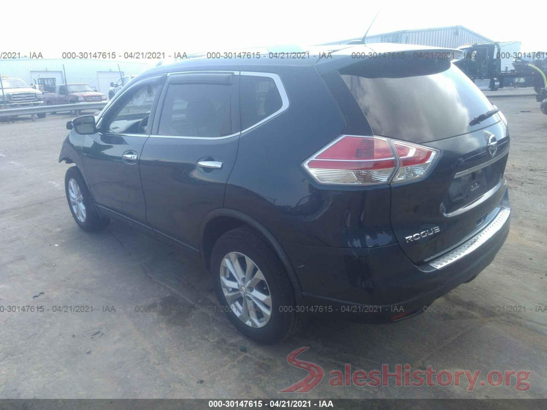 KNMAT2MVXGP682724 2016 NISSAN ROGUE