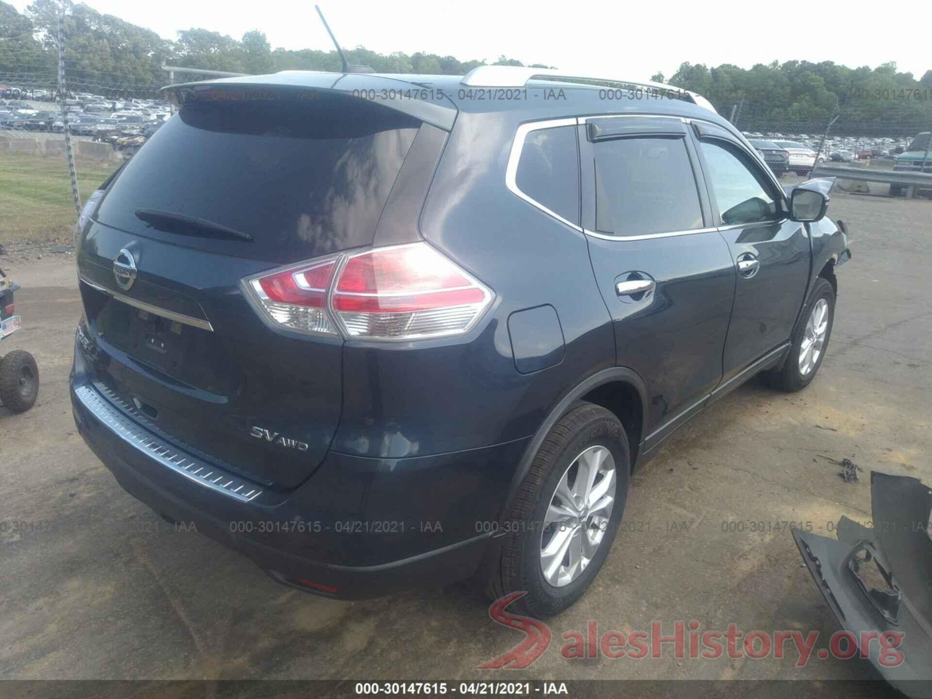 KNMAT2MVXGP682724 2016 NISSAN ROGUE