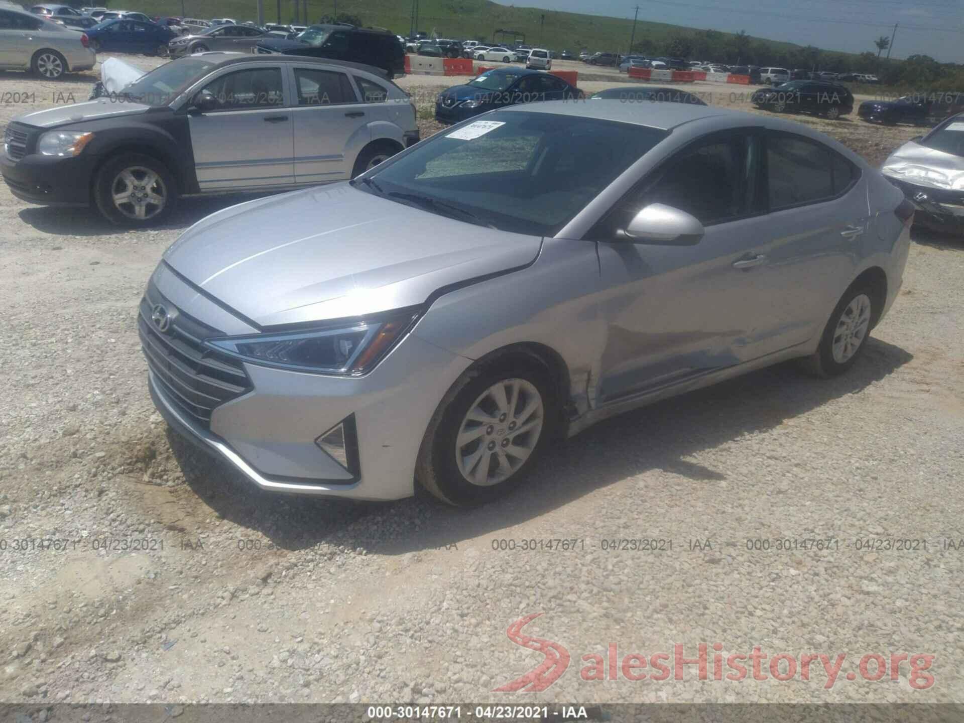 5NPD74LF2KH427190 2019 HYUNDAI ELANTRA