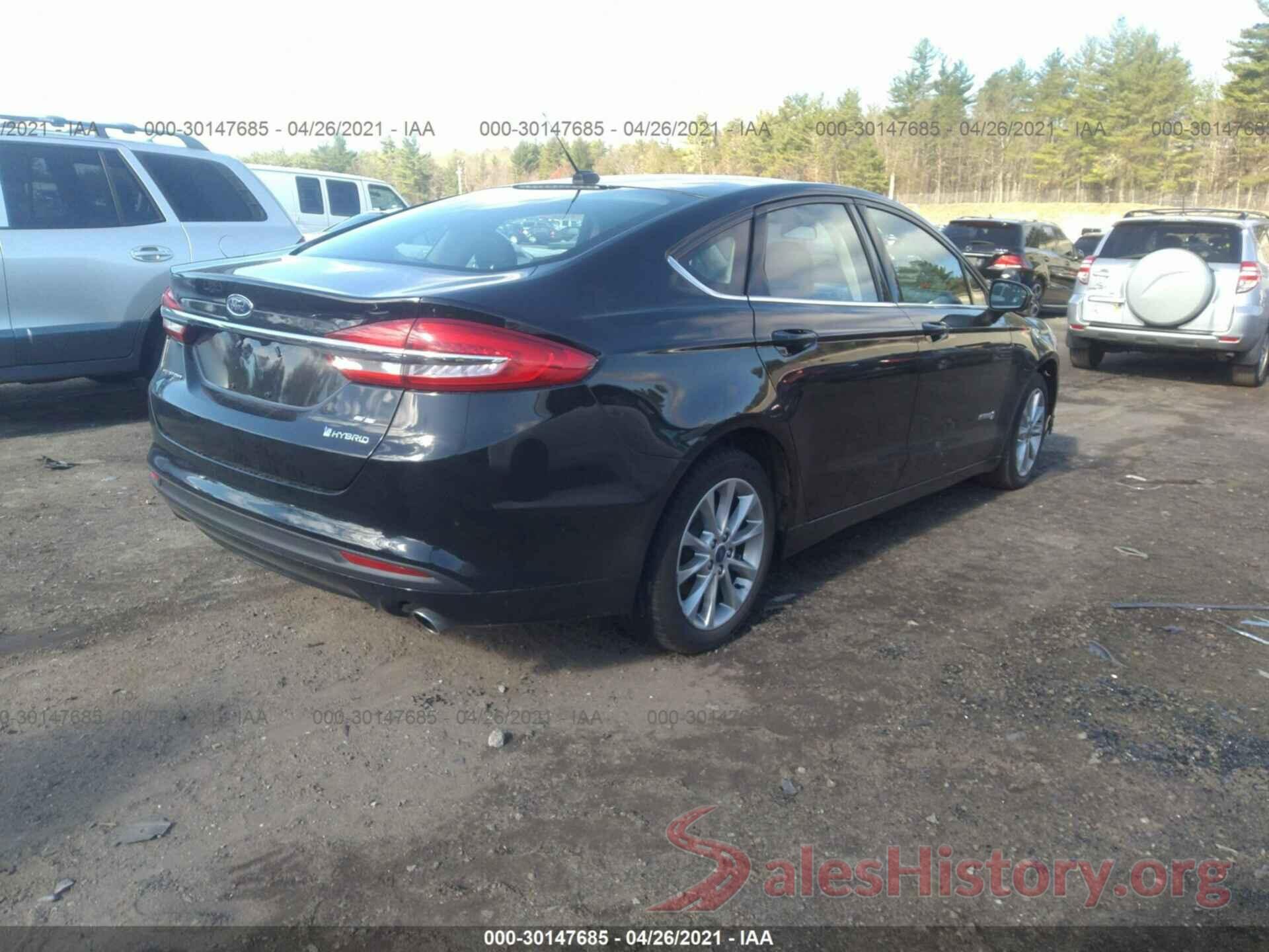 3FA6P0LU7HR258439 2017 FORD FUSION