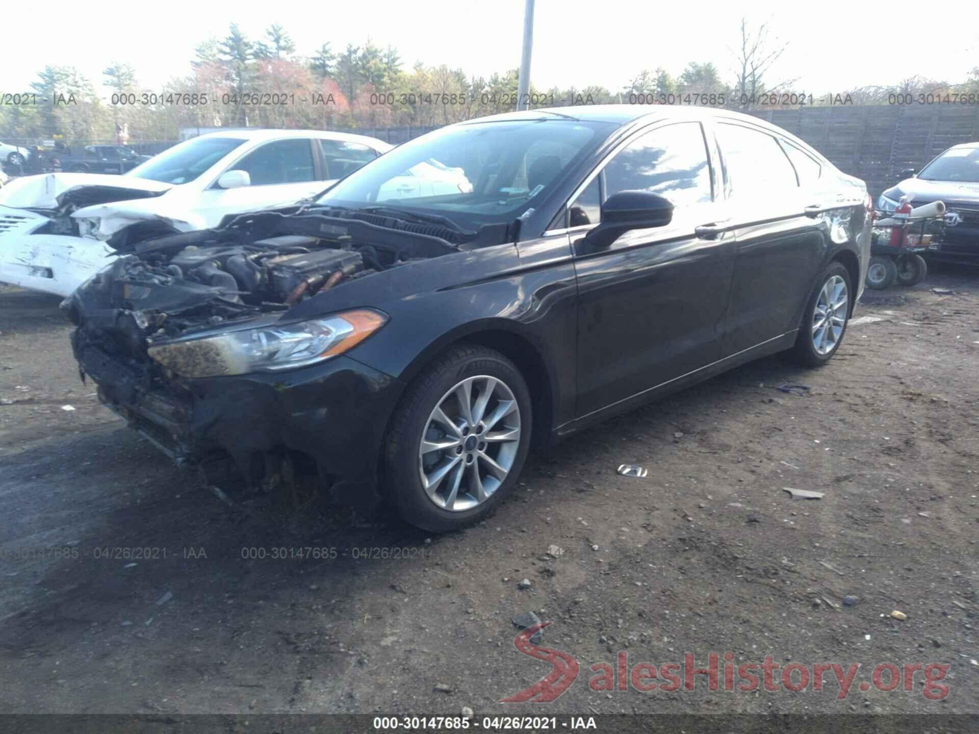 3FA6P0LU7HR258439 2017 FORD FUSION