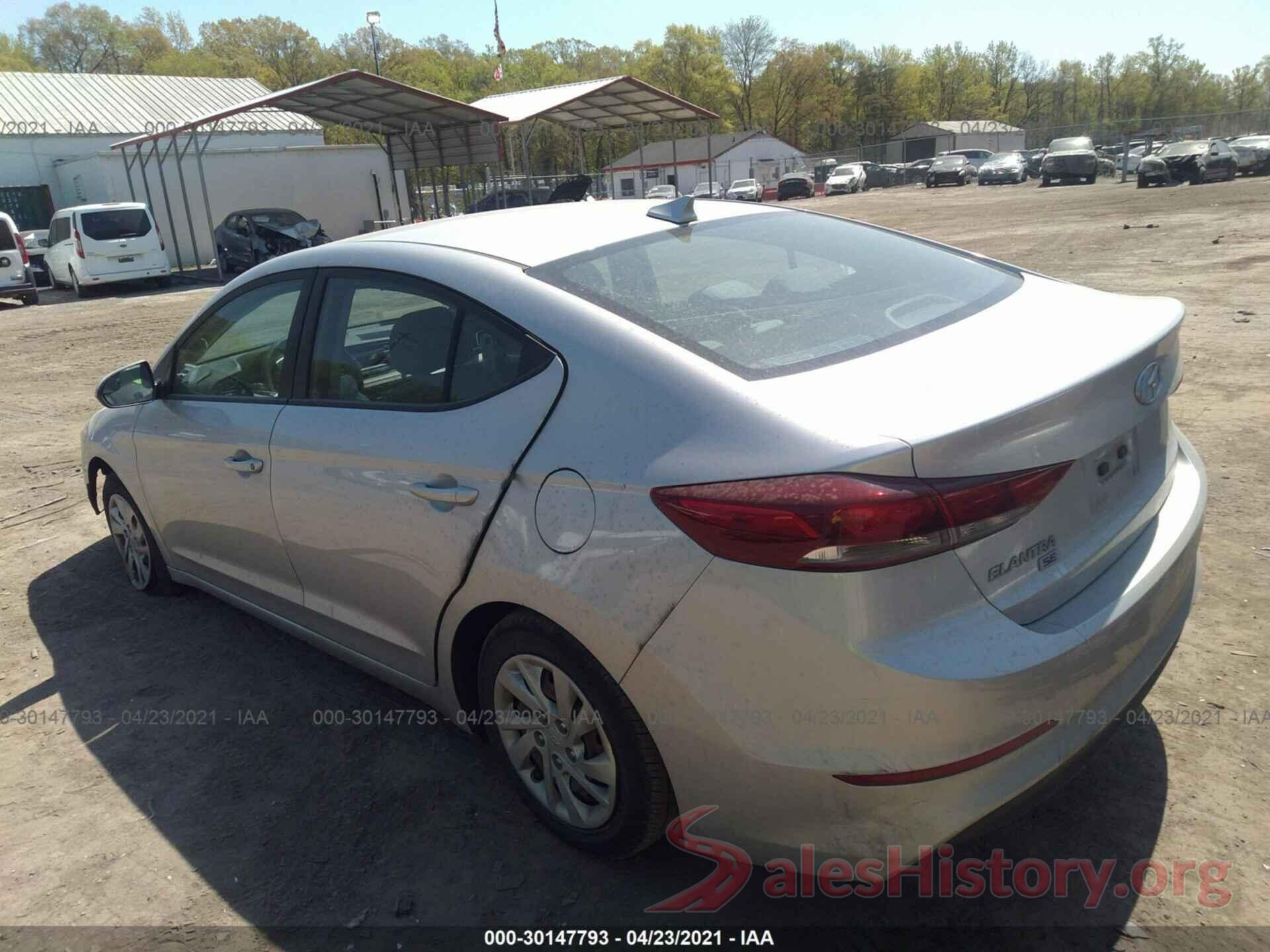 5NPD74LF8HH060787 2017 HYUNDAI ELANTRA