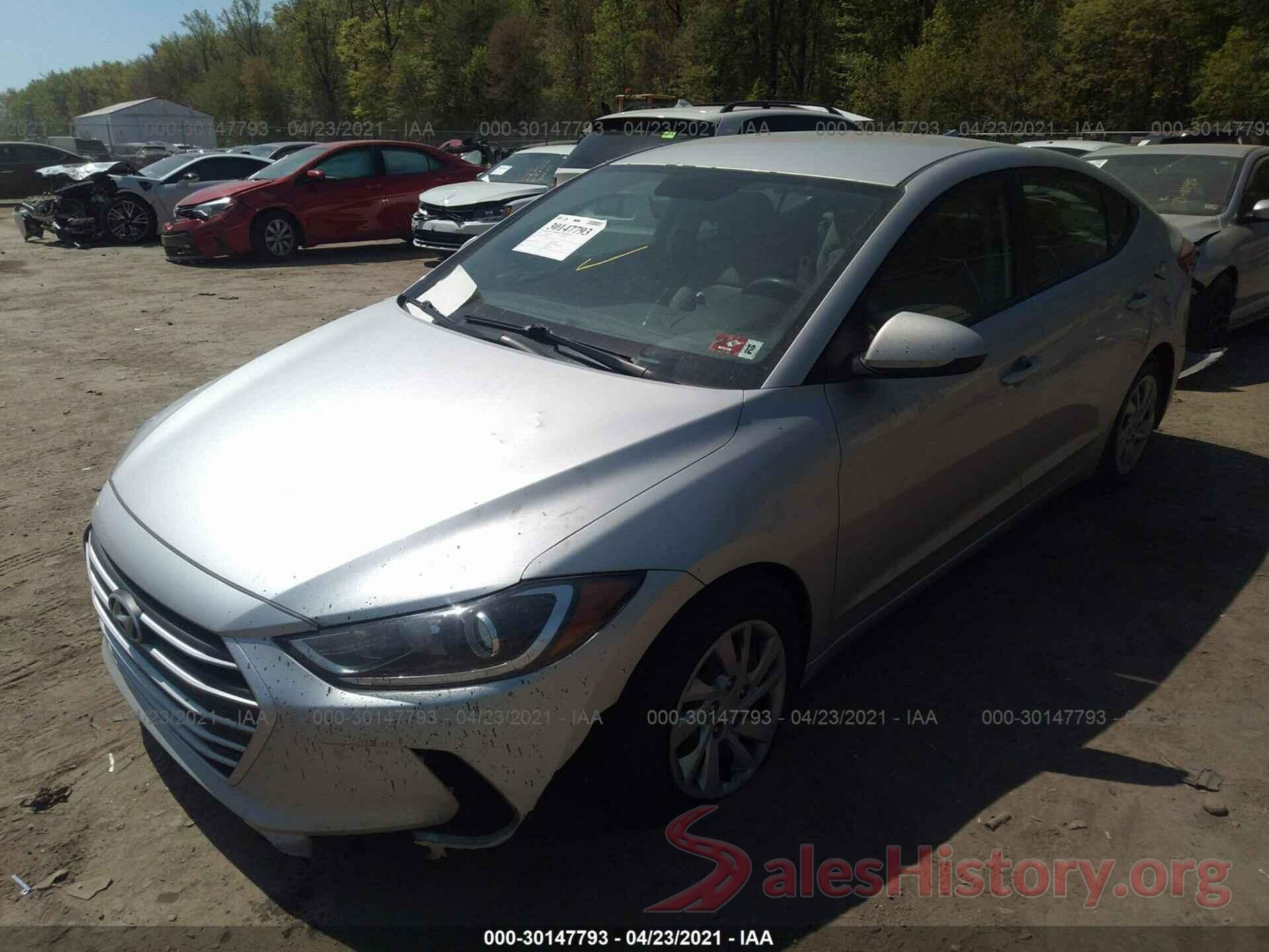 5NPD74LF8HH060787 2017 HYUNDAI ELANTRA