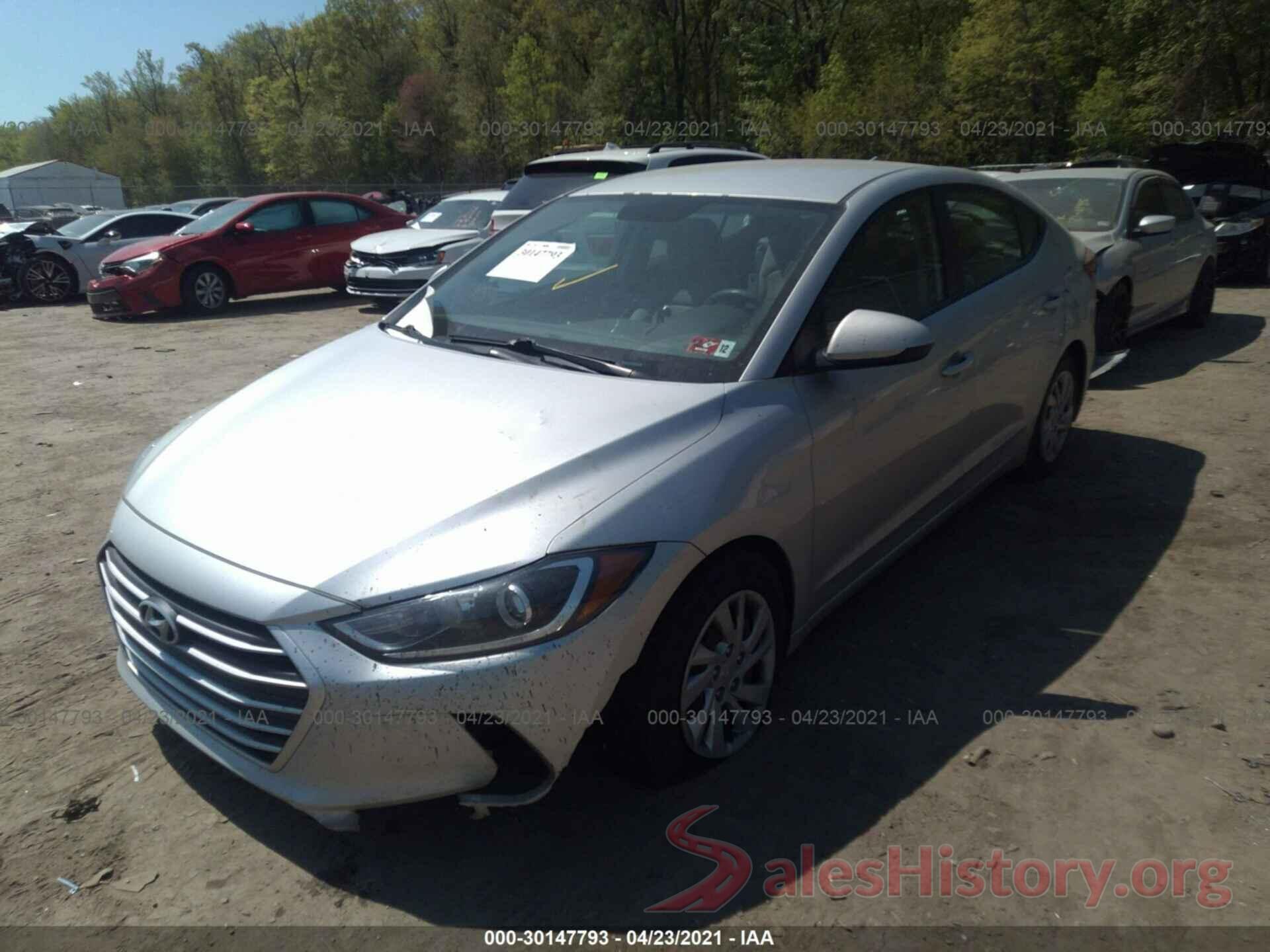 5NPD74LF8HH060787 2017 HYUNDAI ELANTRA