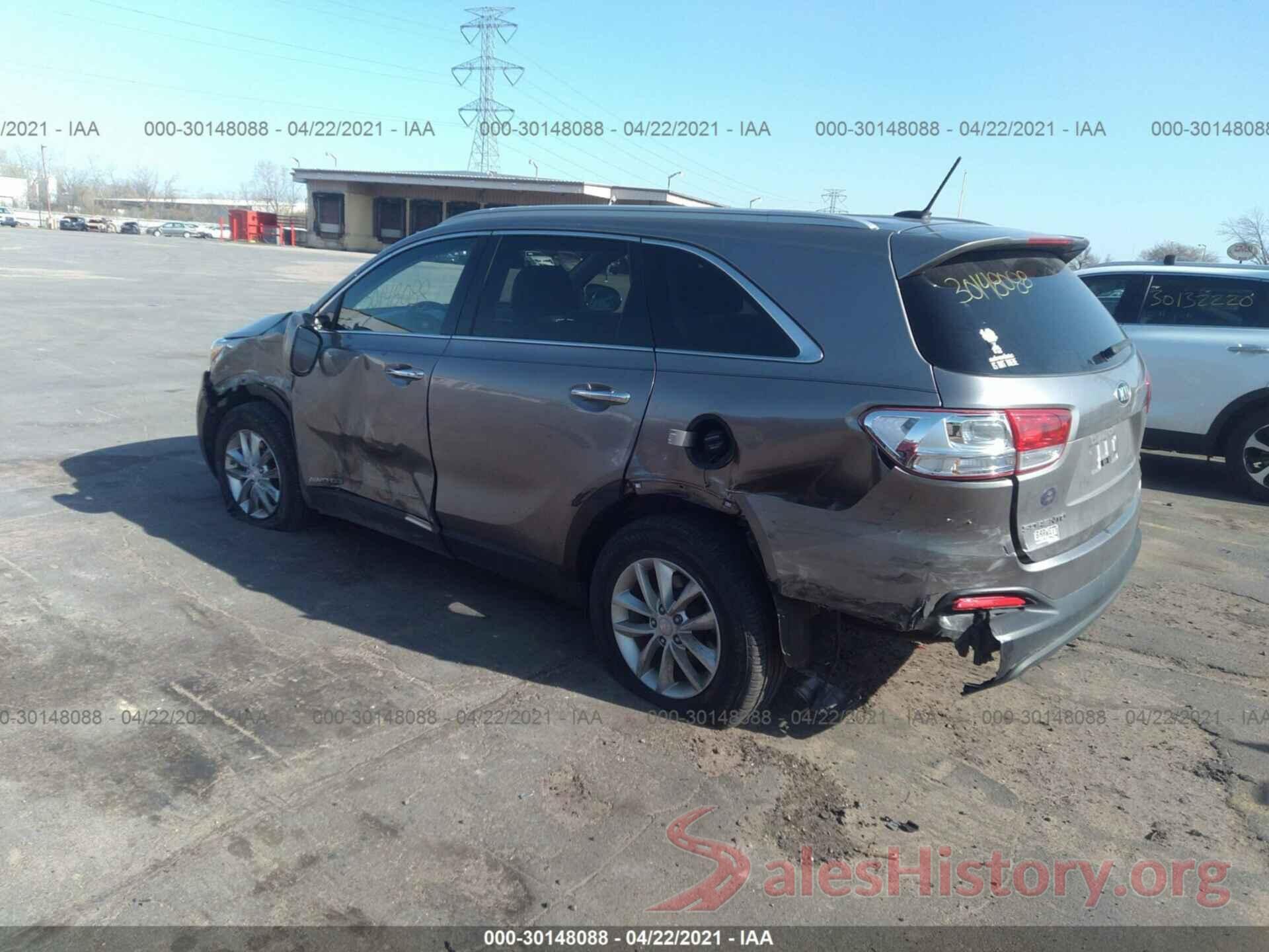 5XYPGDA5XGG174612 2016 KIA SORENTO