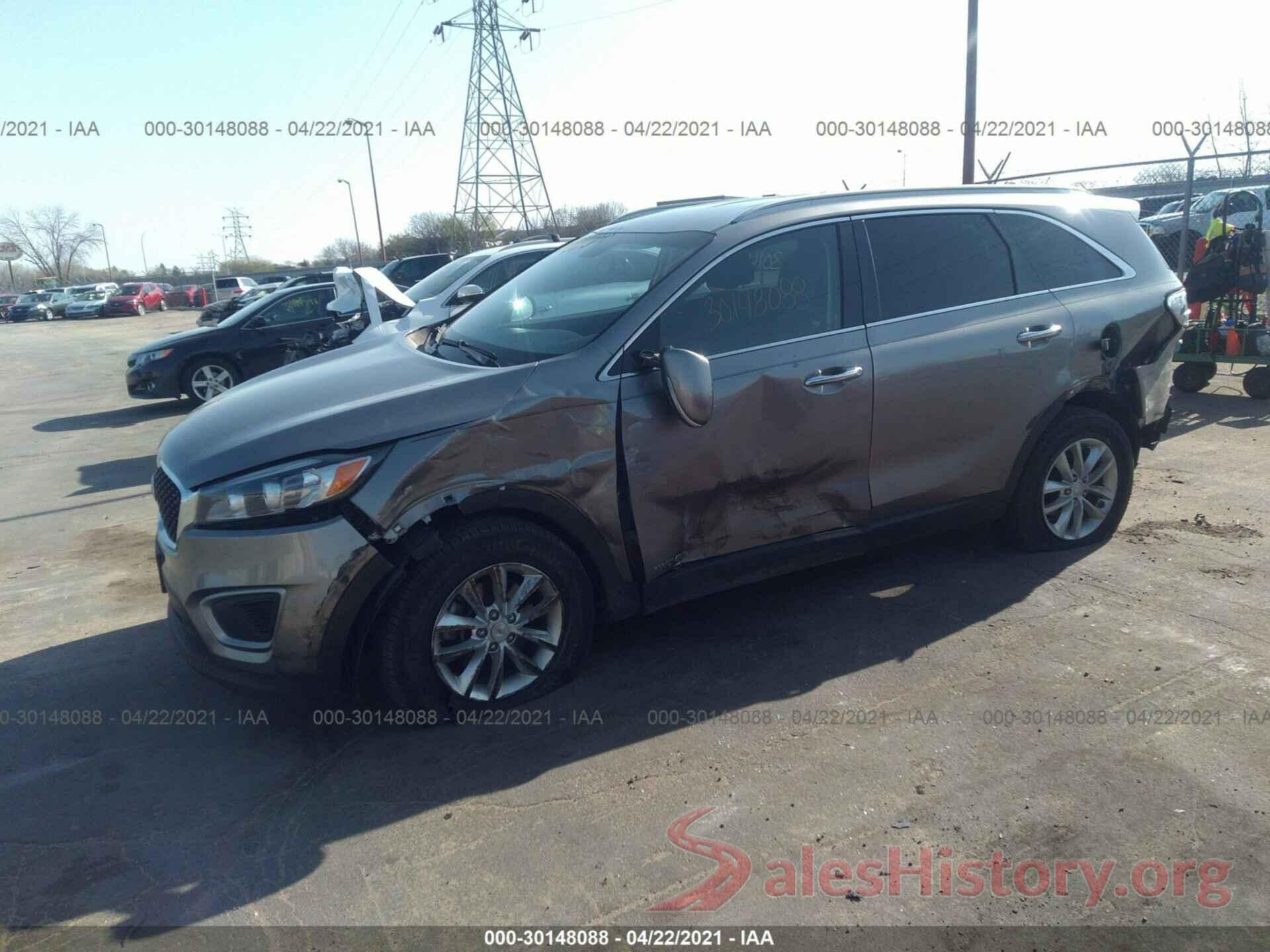 5XYPGDA5XGG174612 2016 KIA SORENTO