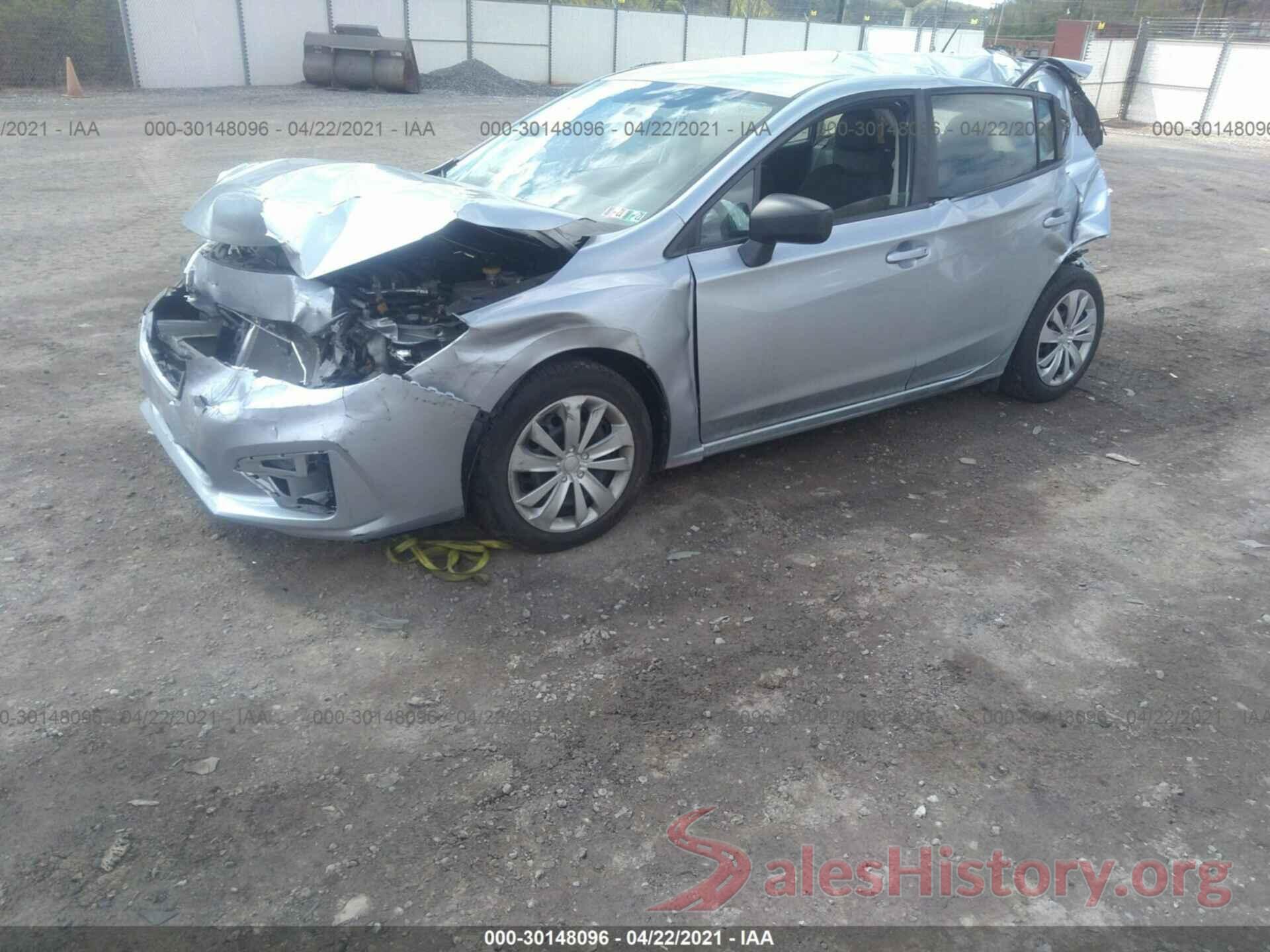 4S3GTAA68J3743598 2018 SUBARU IMPREZA