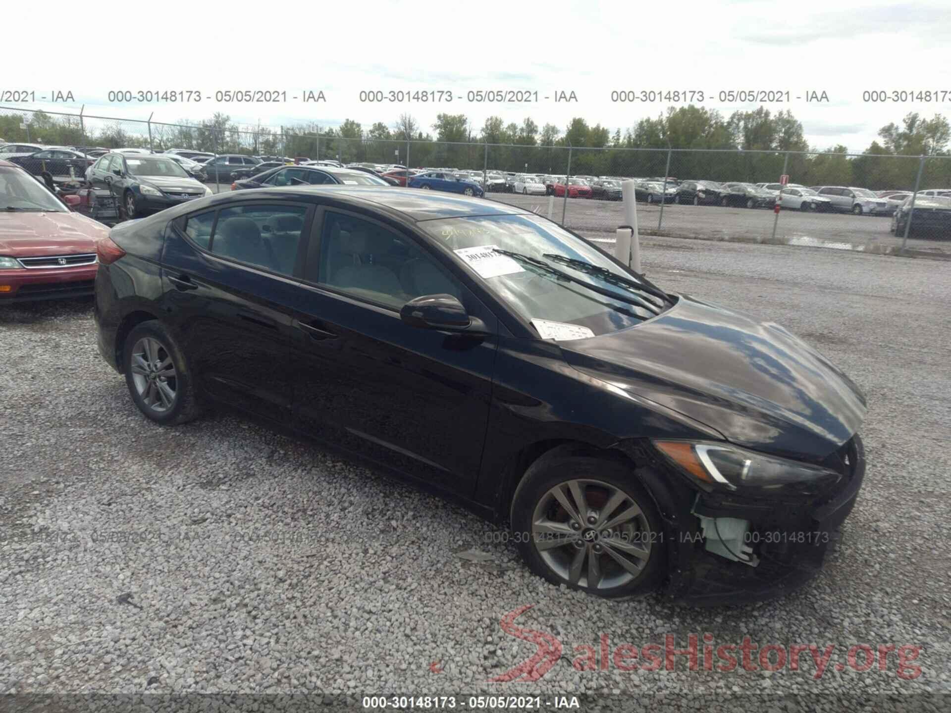 KMHD84LF9HU149671 2017 HYUNDAI ELANTRA