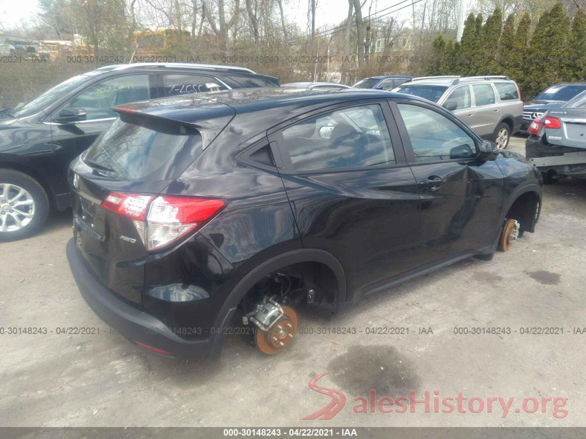 3CZRU6H33KG730698 2019 HONDA HR-V