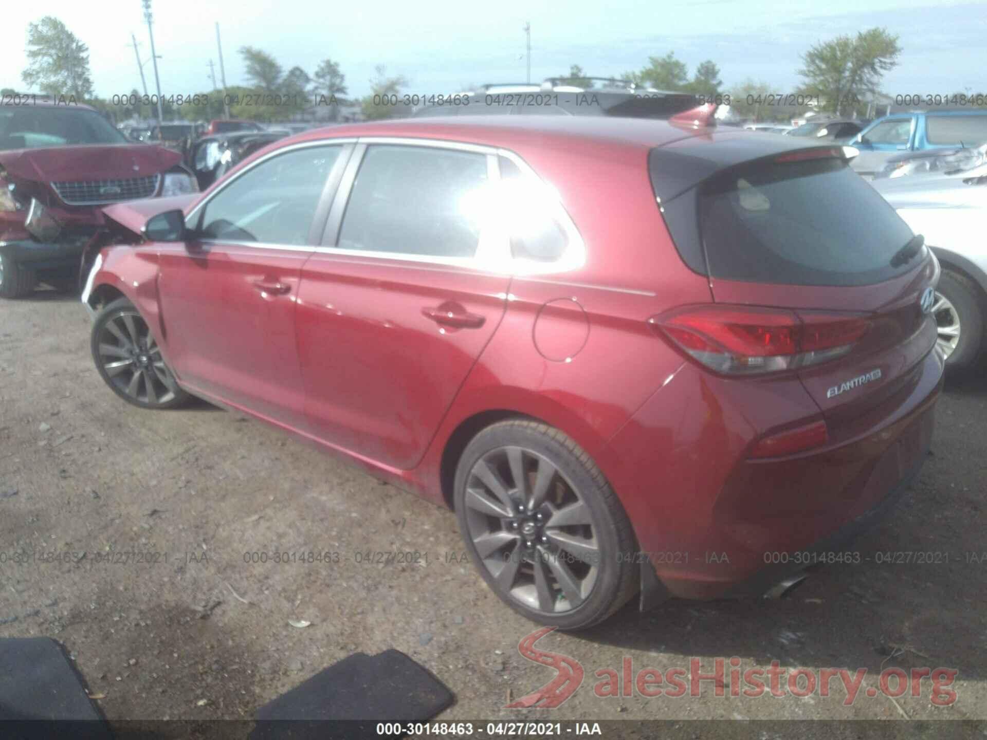 KMHH55LC7JU021733 2018 HYUNDAI ELANTRA GT